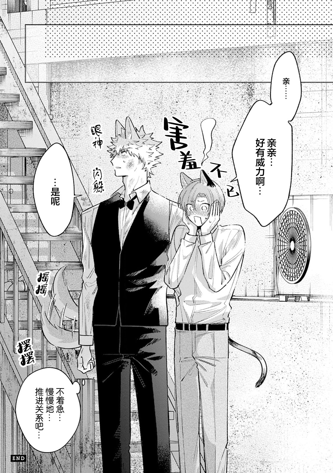 [Yamamori Potato] Hasuki-kun to Mike-kun | 莲木君和三毛君 [Chinese] [看海汉化组] [Digital] page 159 - full censorship kemonomimi hentai manga - read online free