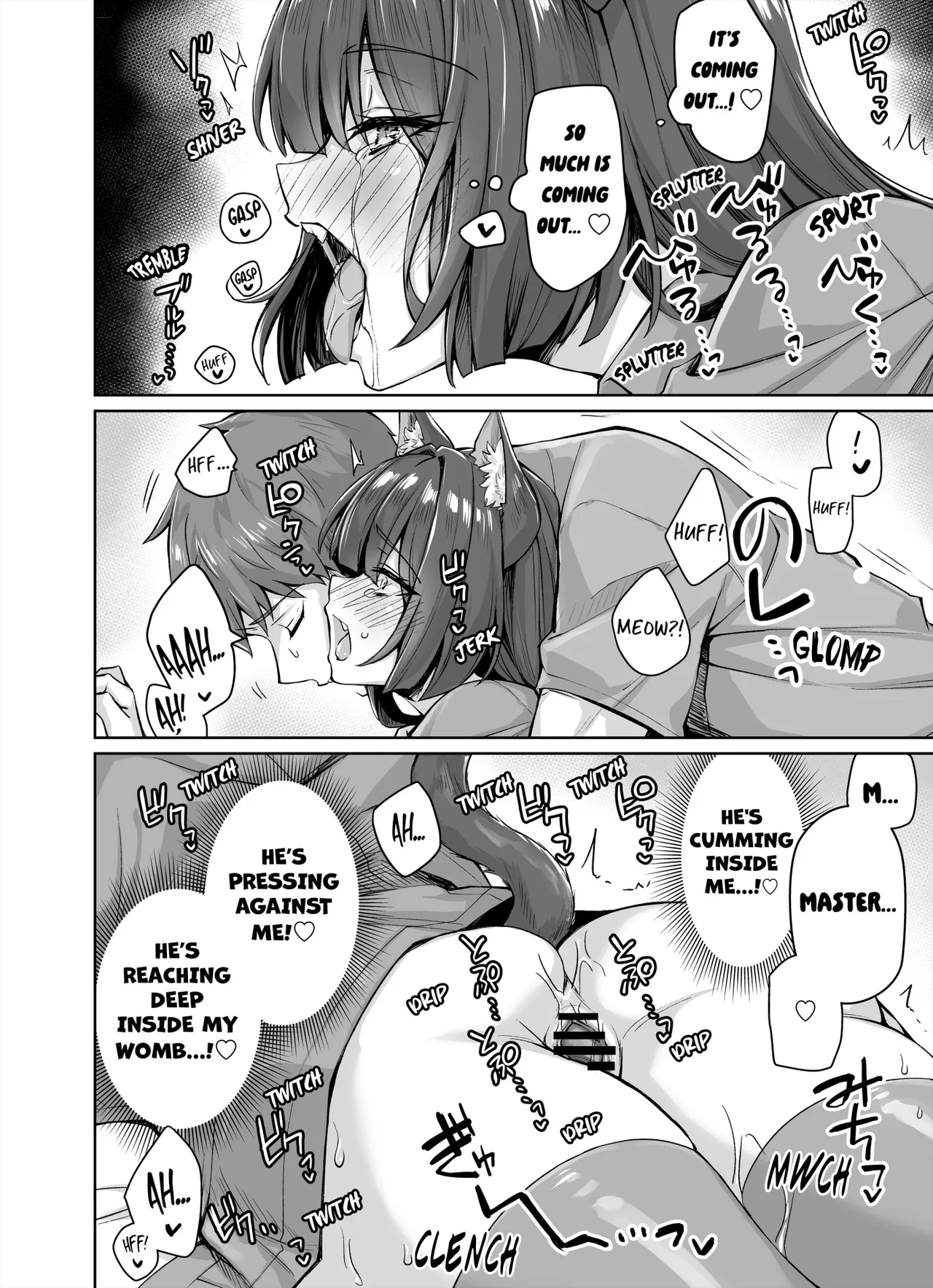 Uchi no Yandere na Kaineko-chan ni Mechakucha ni Shiborarechau Hanashi + Yandere Kai Neko Series | My Obsessive Kitty Squeezes Me Dry page 29 original parody - sole female sole male hentai manga - read online free