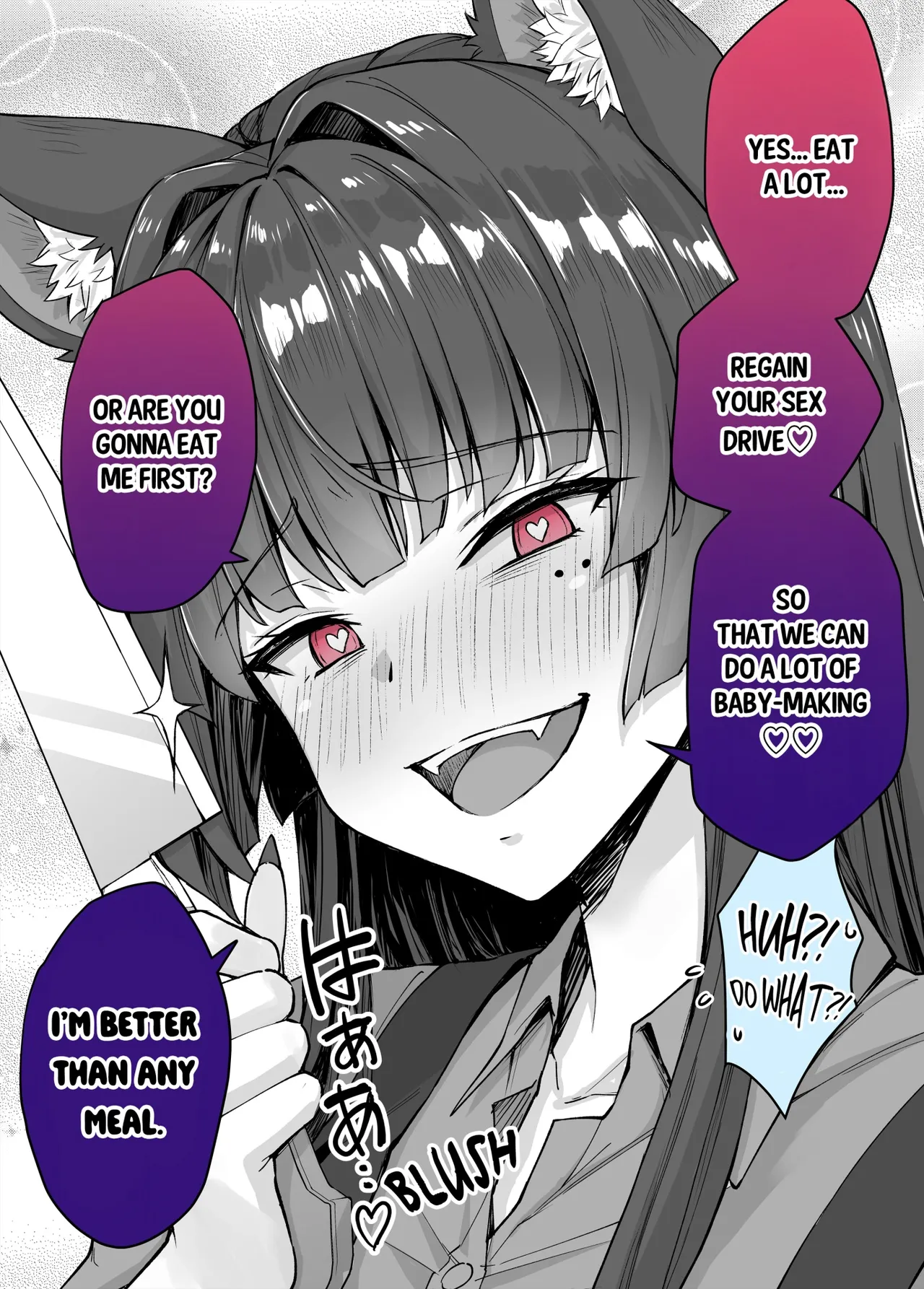 Uchi no Yandere na Kaineko-chan ni Mechakucha ni Shiborarechau Hanashi + Yandere Kai Neko Series | My Obsessive Kitty Squeezes Me Dry page 61 original parody - slime leg lock hentai manga - read online free
