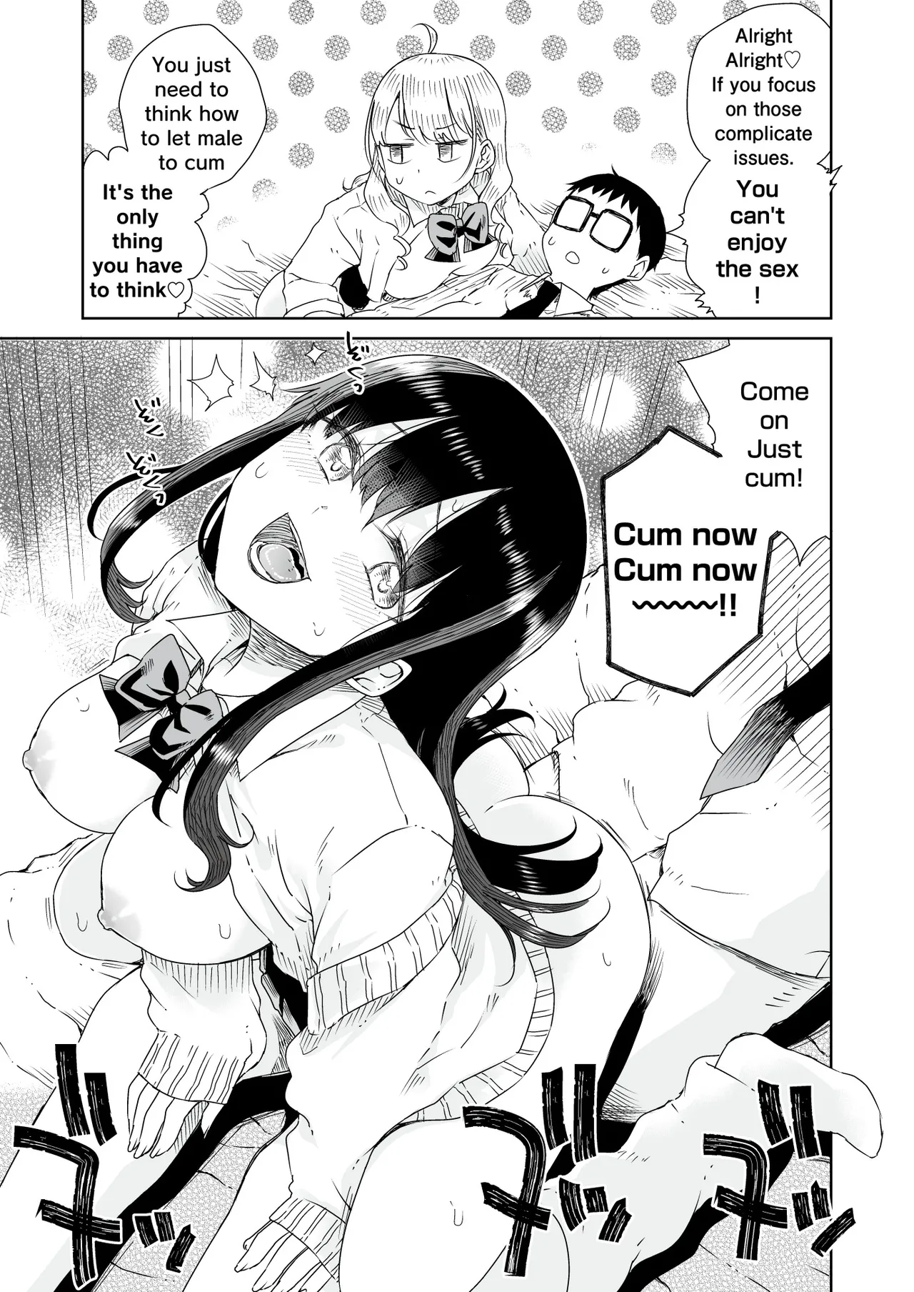 [Refrevo Comic (Hirota Masatane)] Otagal ~Otaku ni Yasashii Shiro & Kuro Gal to Love Love Noumitsu Fudeoroshi W Ecchi~ | Otagal~Losing Virgin sweet sex with black and white style girl who being nice to Otaku~ [English] page 38 original parody - sole male nakadashi hentai manga - read online free