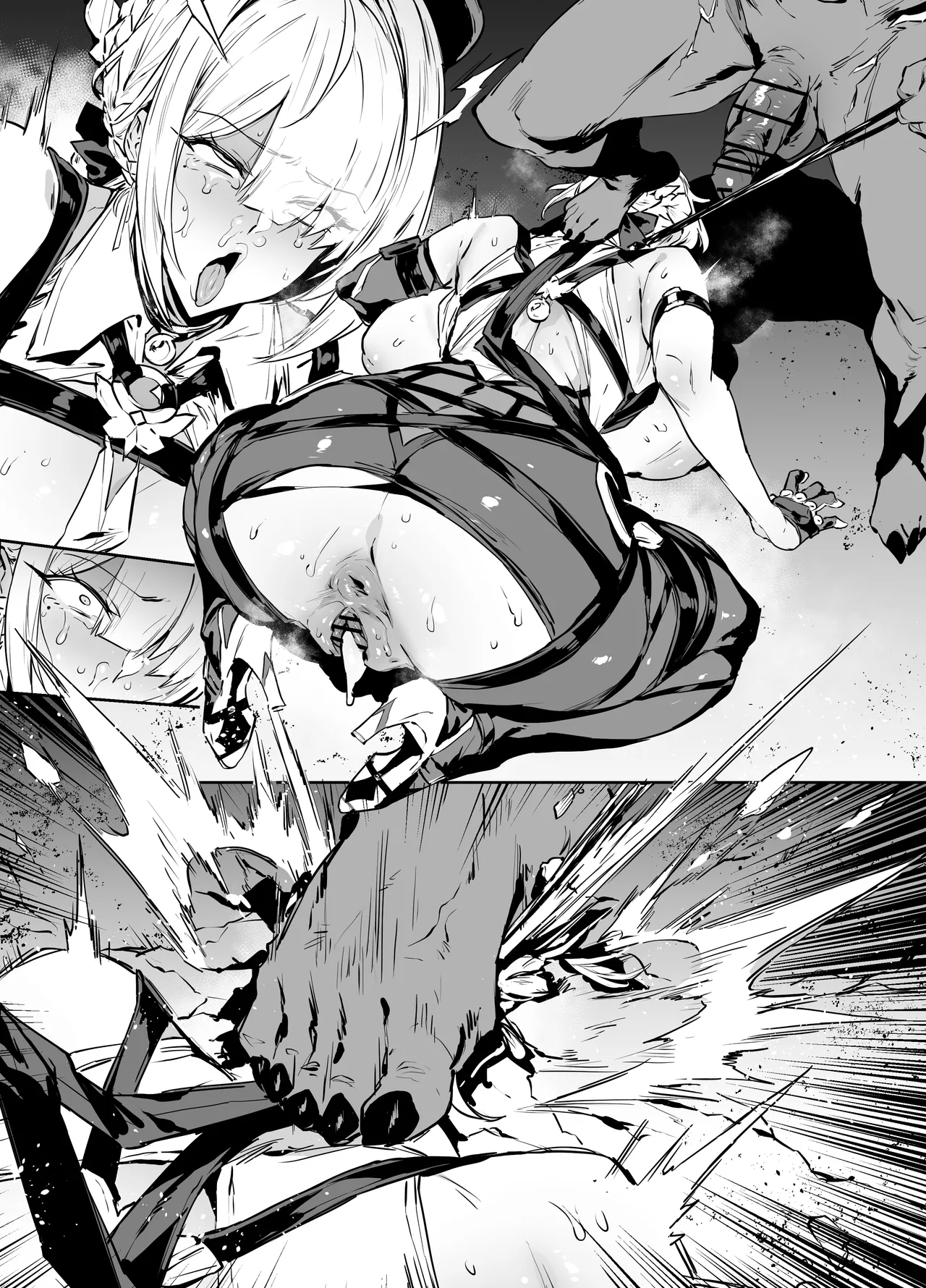 Evelyn page 30 featuring evelyn chevalier zenless zone zero parody - gloves beauty mark hentai manga - read online free