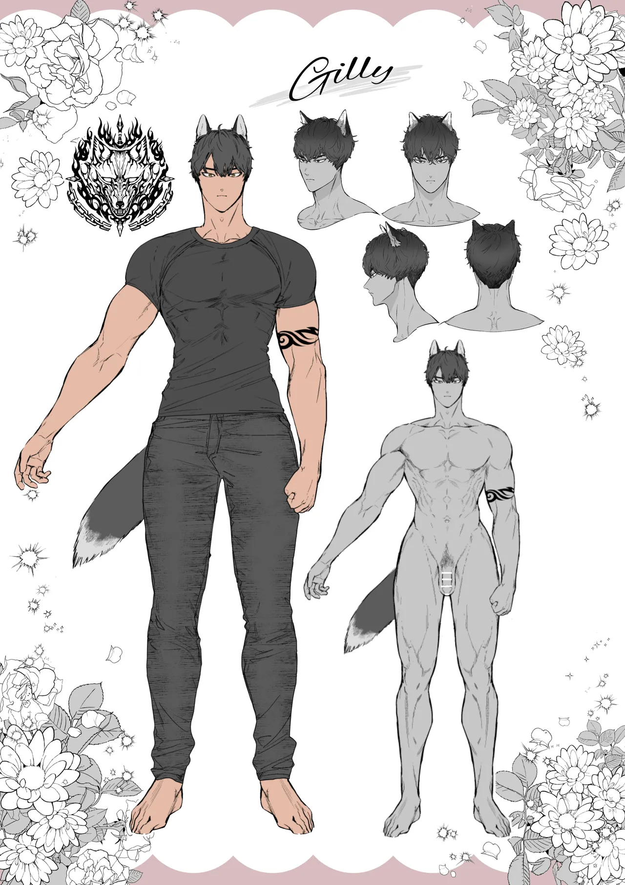 kahogona kemonohito kareshi no tanetsuke honki kobi ni kowasa retai | 想被过度保护我的兽人男友带着播种的决心狠狠疼爱 page 54 original parody - wolf boy muscle hentai manga - read online free