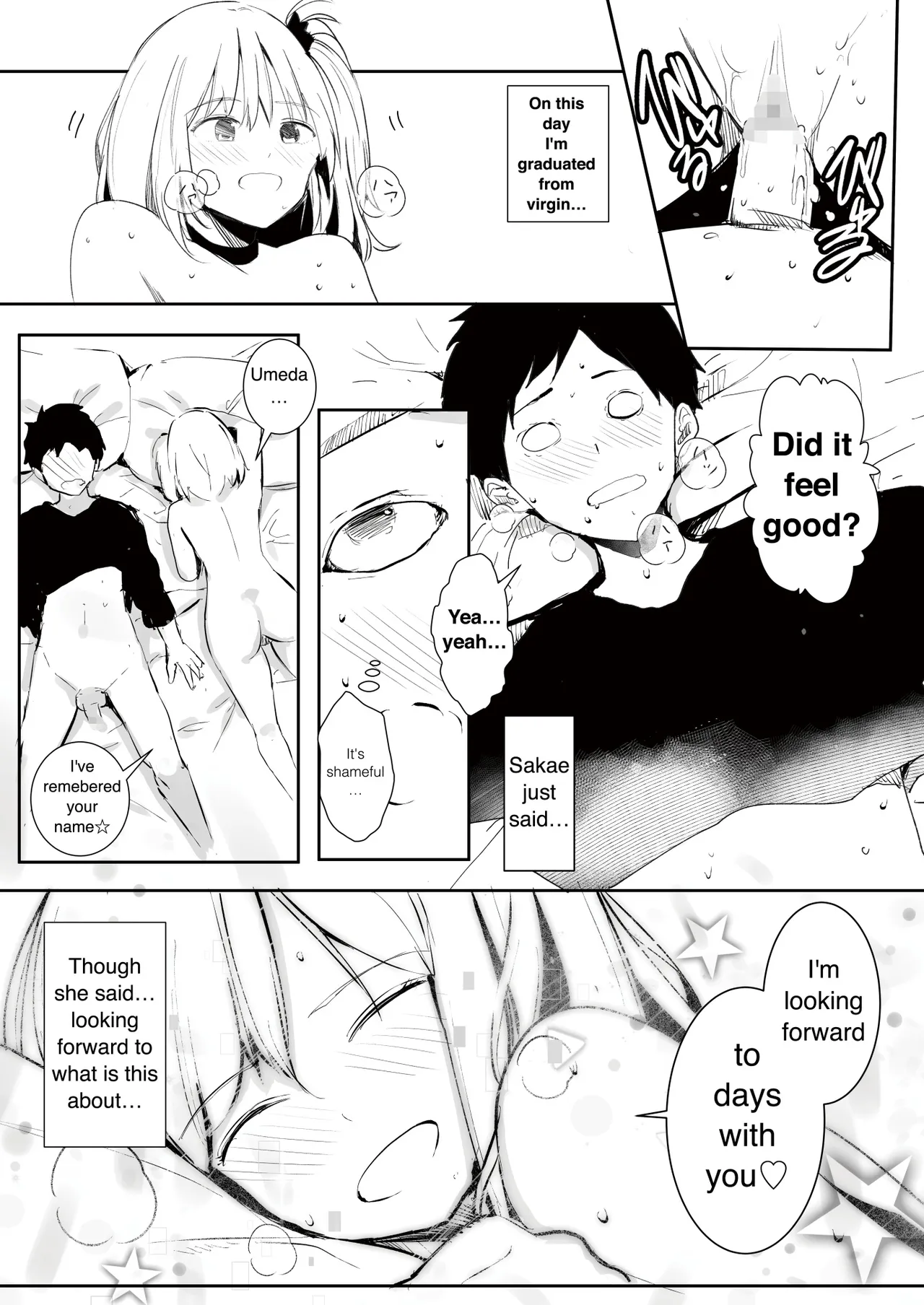 Gal Tasuketara Doutei Sotsugyou!? | Helping a gal, allow me to lose my virgin!? page 13 original parody - big breasts mosaic censorship hentai manga - read online free