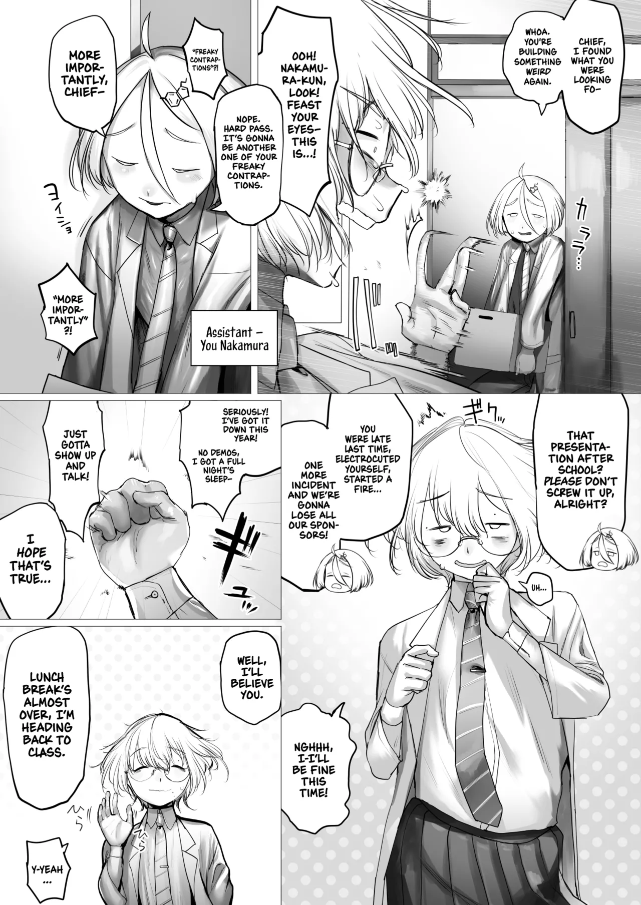 Tensai Kagakusha Kiri Bousou | Runaway Clit of the Genius Scientist - Page 5