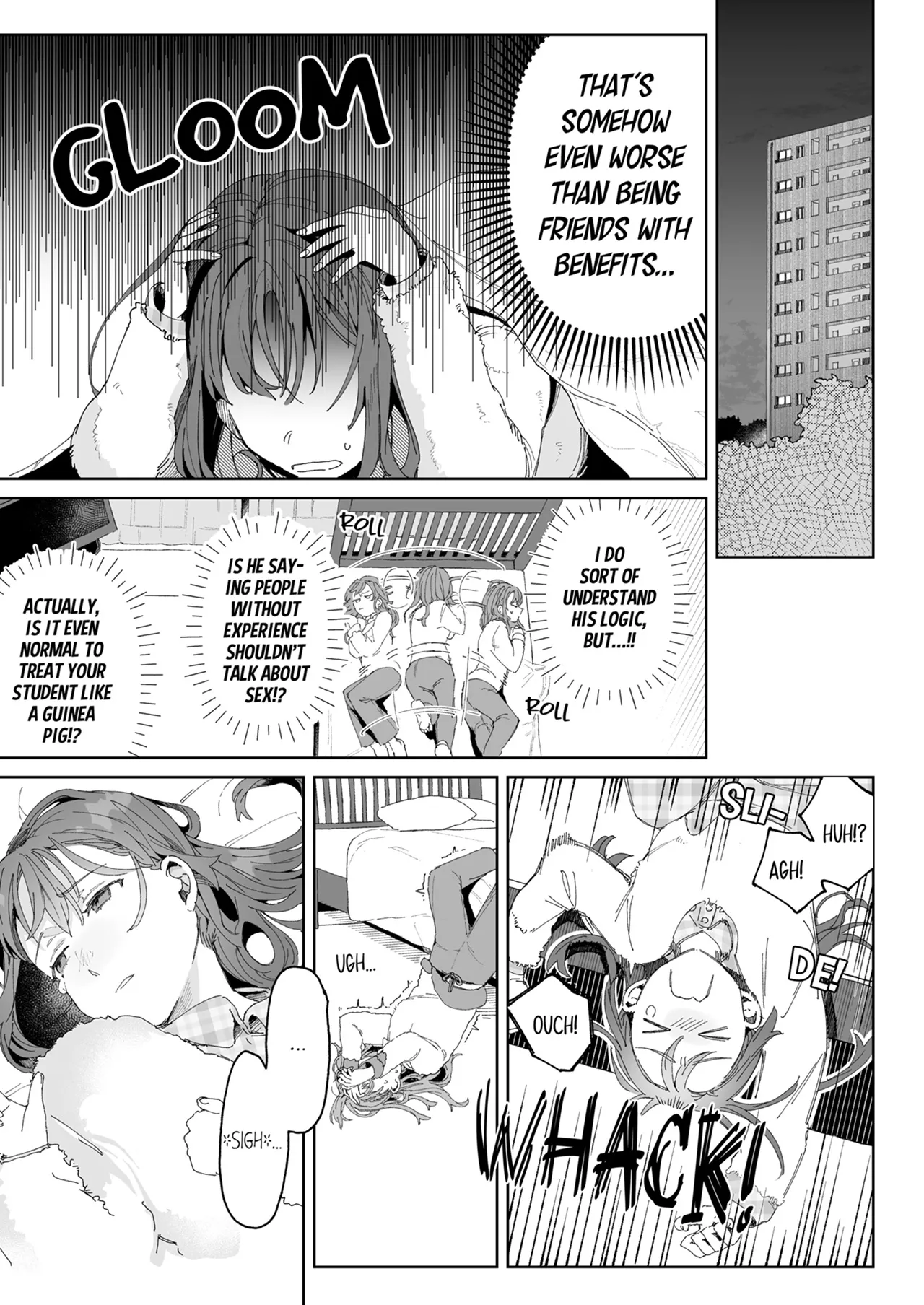 [Otsui Mikage (Otomeshi Mikage)] Kenkyuu Naiyou wa Seikan Kaihatsu!? ~Wata-chan wa Kyouju no H na Jikkendai~ | Researching Sexual Development!? -Wata Becomes Her Professor's Test Subject for Sex- Chapter 1-7 [English] page 52 - sole female sole male hentai manga - read online free