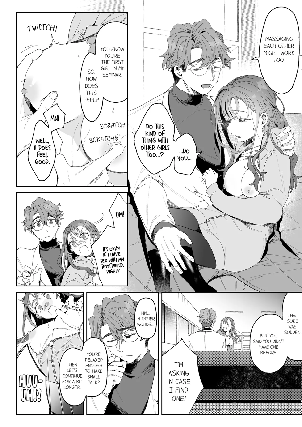 [Otsui Mikage (Otomeshi Mikage)] Kenkyuu Naiyou wa Seikan Kaihatsu!? ~Wata-chan wa Kyouju no H na Jikkendai~ | Researching Sexual Development!? -Wata Becomes Her Professor's Test Subject for Sex- Chapter 1-7 [English] page 57 - sole female sole male hentai manga - read online free