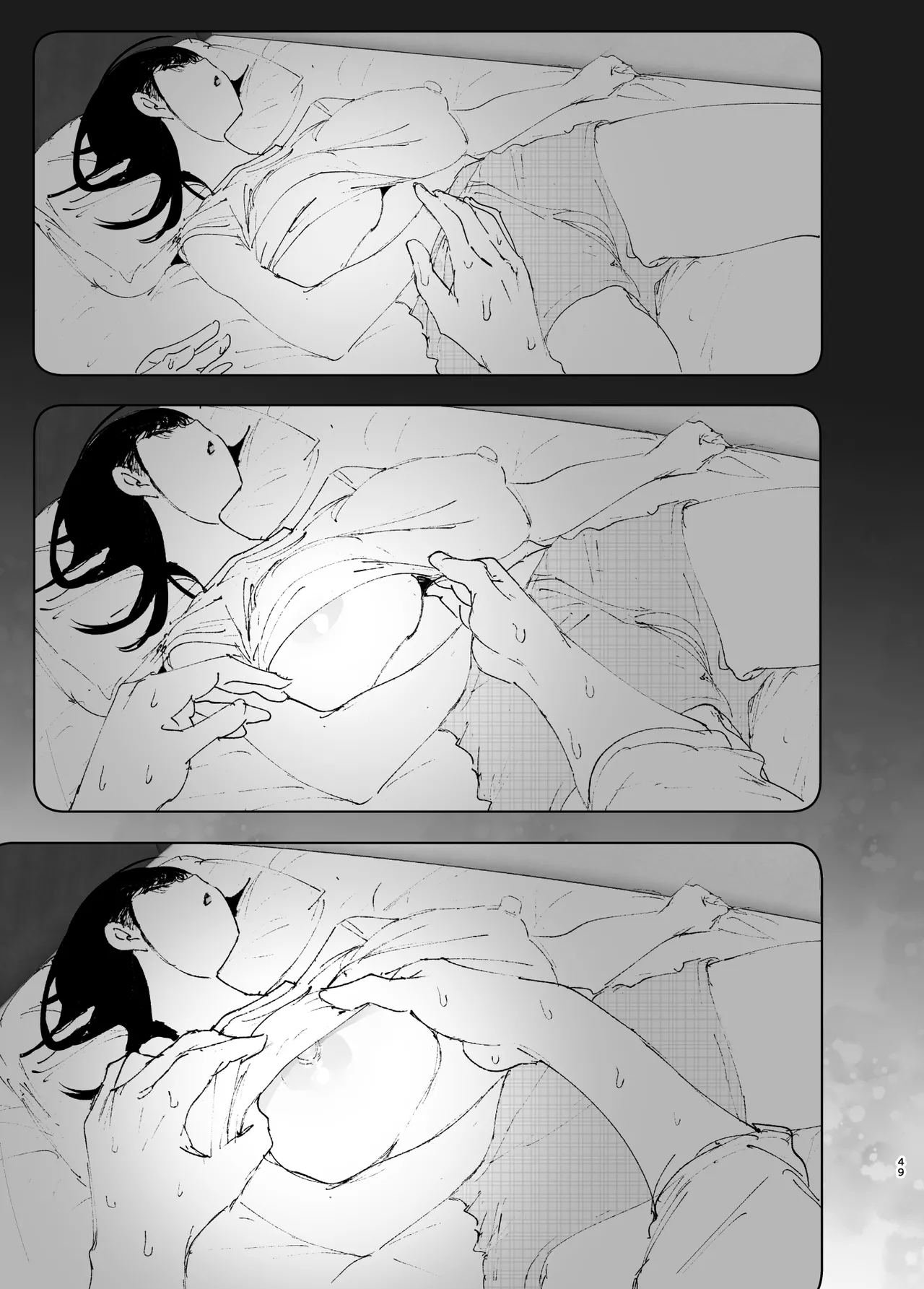 Monogatari no You ni | 正如我们共同谱写的故事那般 page 49 original parody - sole female sole male hentai manga - read online free