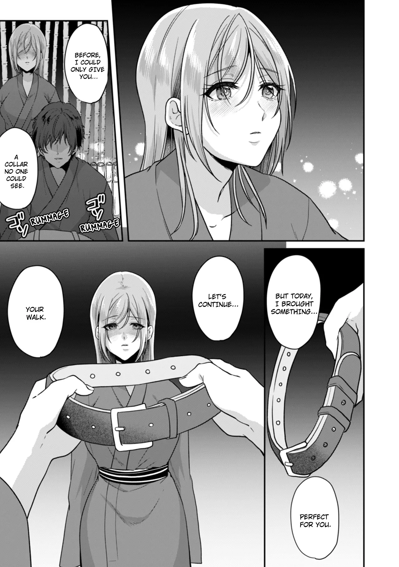 Manin Densha de Shikkin Sunzen!? Chikan Danshi no Ijiwaru na Yubi de Ikasare Tsuzuketa OL | Almost Pissing on a Crowded Train?! #1-10 page 241 - big breasts chastity belt hentai manga - read online free