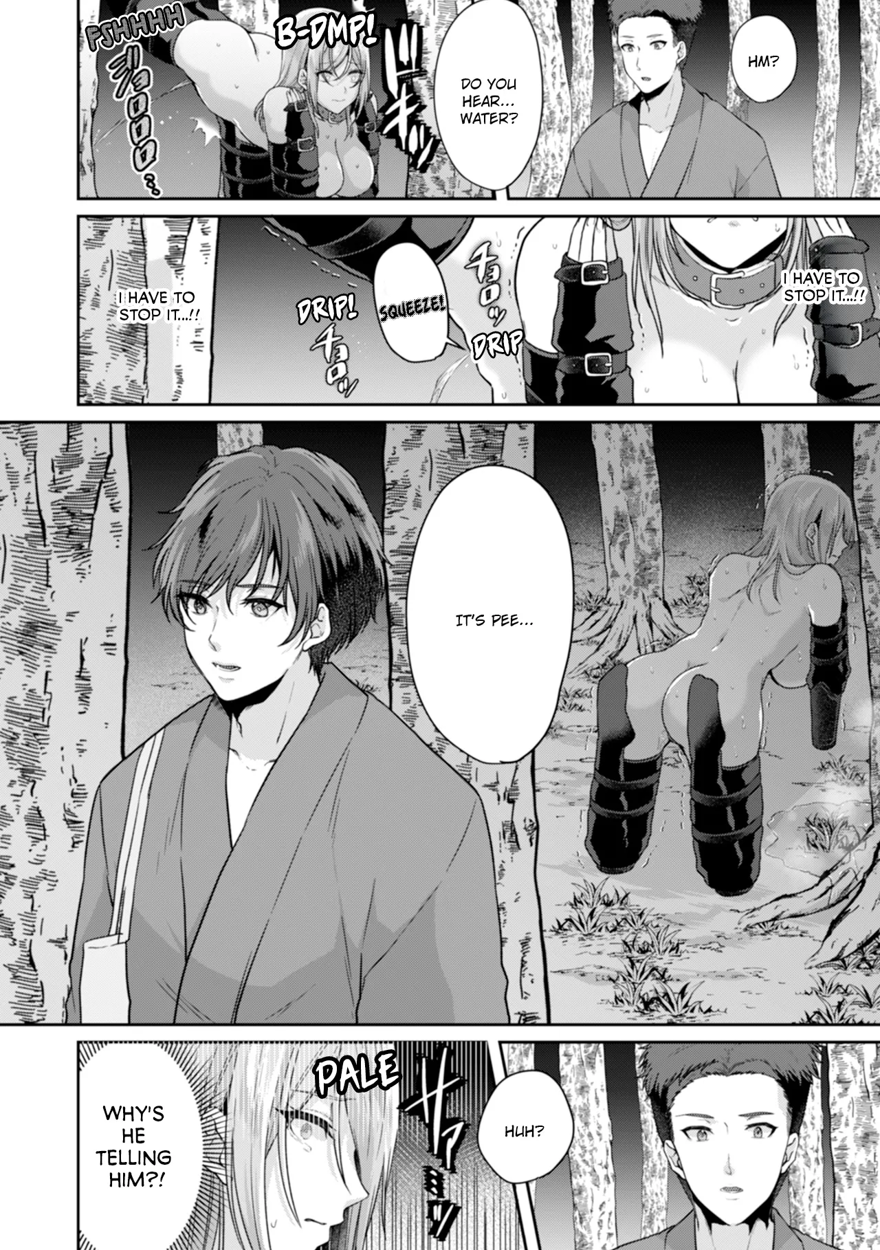 Manin Densha de Shikkin Sunzen!? Chikan Danshi no Ijiwaru na Yubi de Ikasare Tsuzuketa OL | Almost Pissing on a Crowded Train?! #1-10 page 255 - big breasts chastity belt hentai manga - read online free