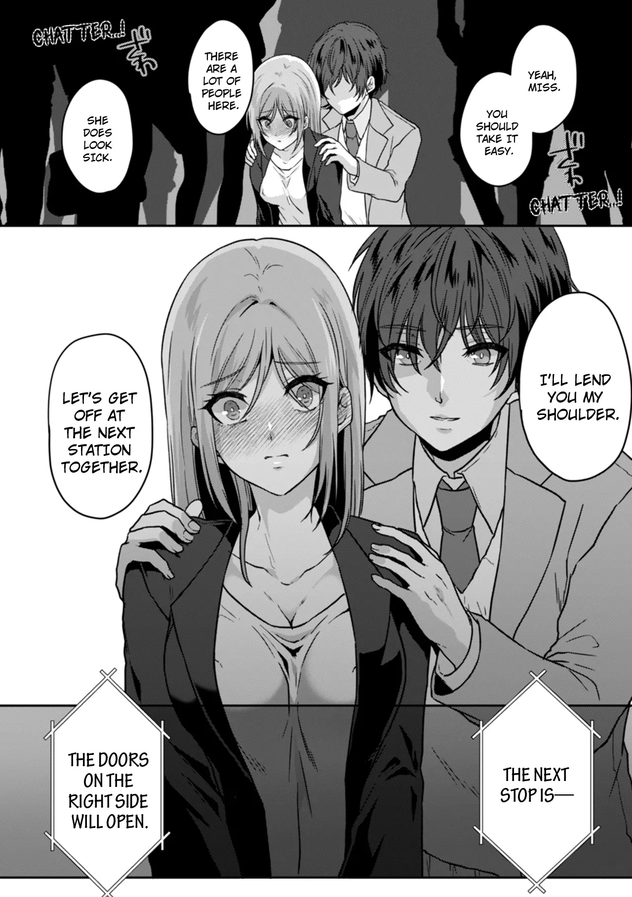 Manin Densha de Shikkin Sunzen!? Chikan Danshi no Ijiwaru na Yubi de Ikasare Tsuzuketa OL | Almost Pissing on a Crowded Train?! #1-10 page 26 - full censorship big breasts hentai manga - read online free