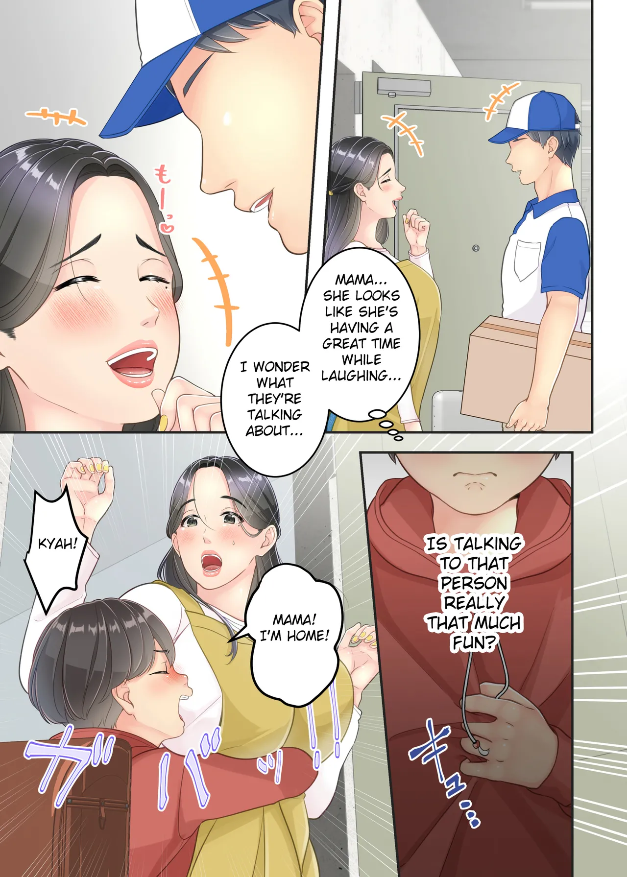 Boku no Mama to Takuhai no Onii-san ga. page 12 original parody - sole female sole male hentai manga - read online free