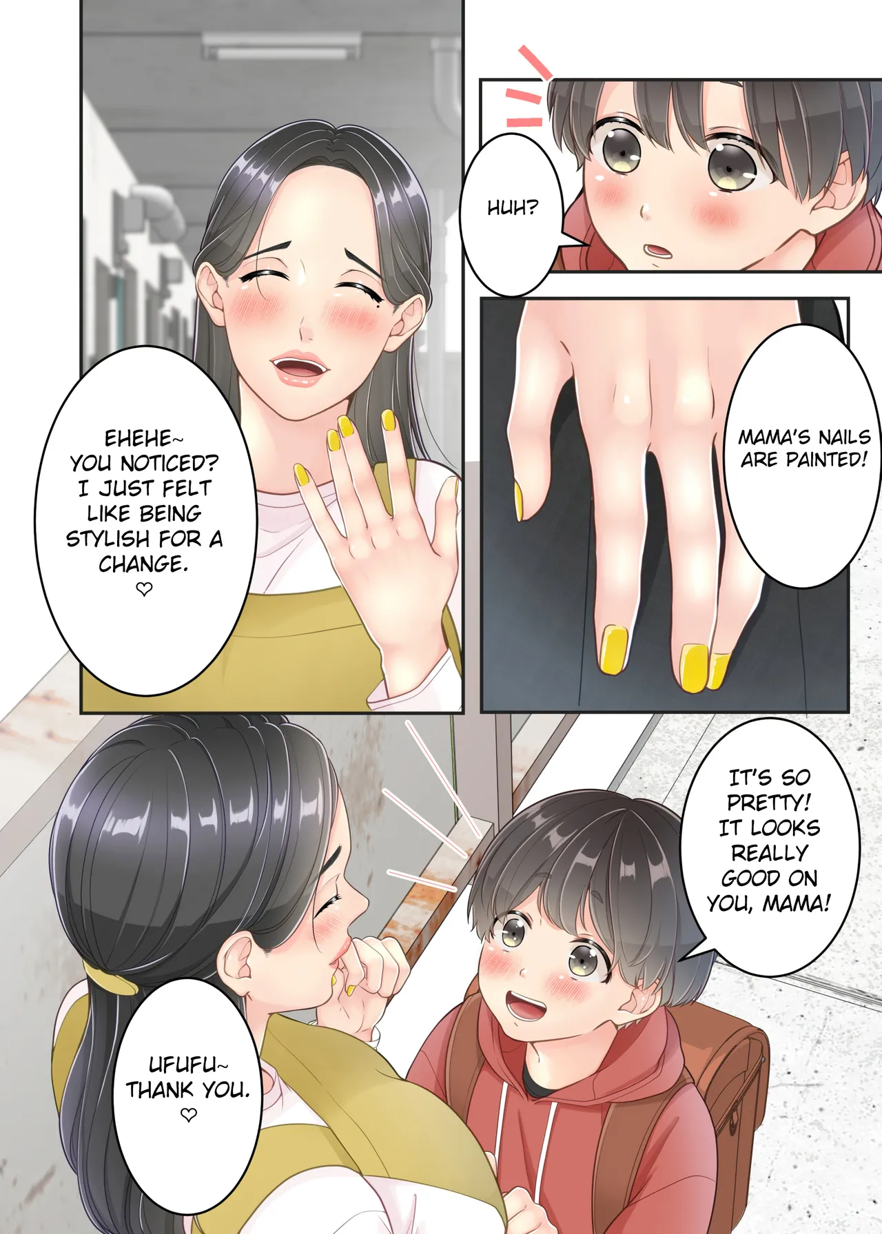 Boku no Mama to Takuhai no Onii-san ga. page 14 original parody - sole female sole male hentai manga - read online free