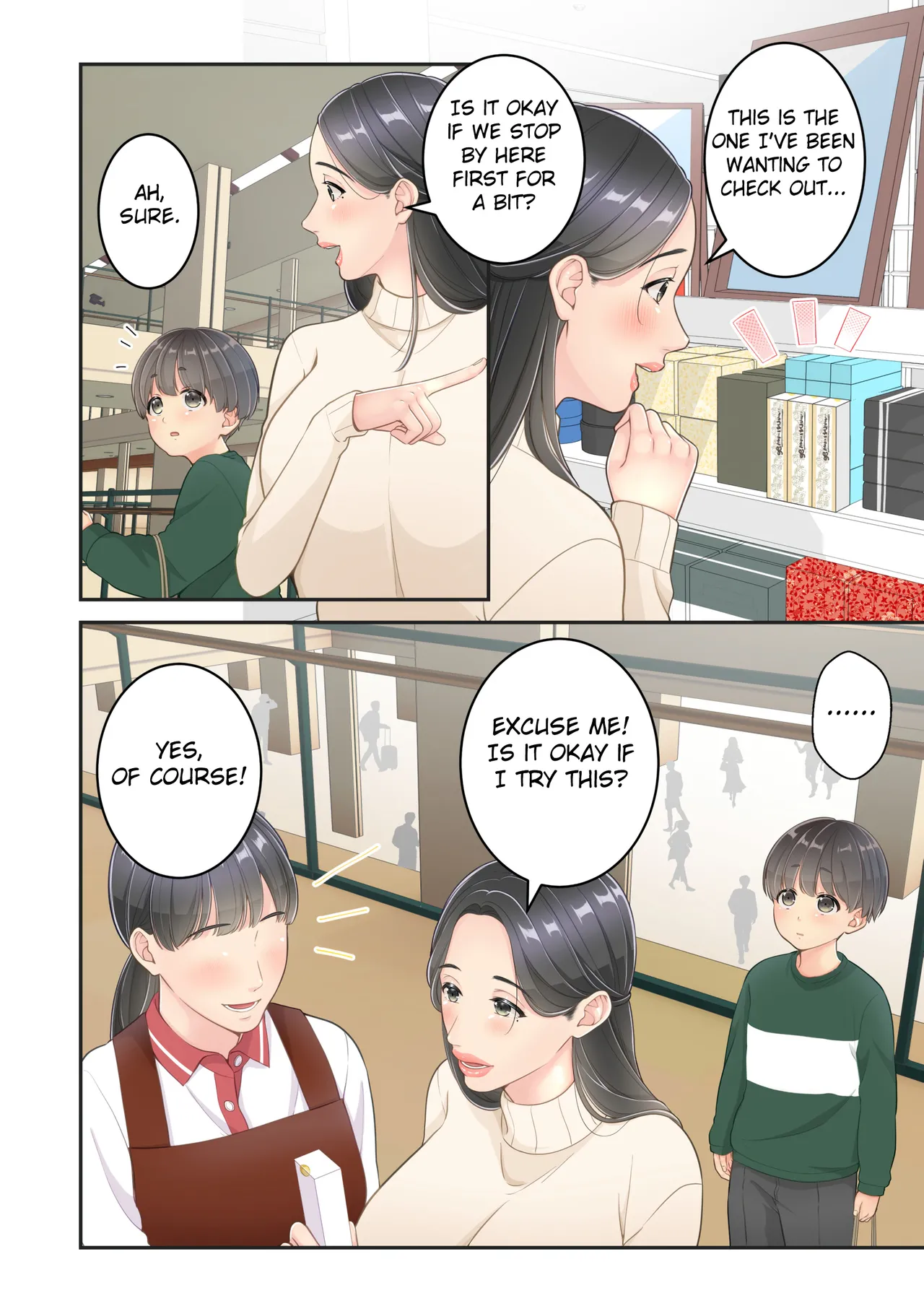 Boku no Mama to Takuhai no Onii-san ga. page 20 original parody - milf big breasts hentai manga - read online free