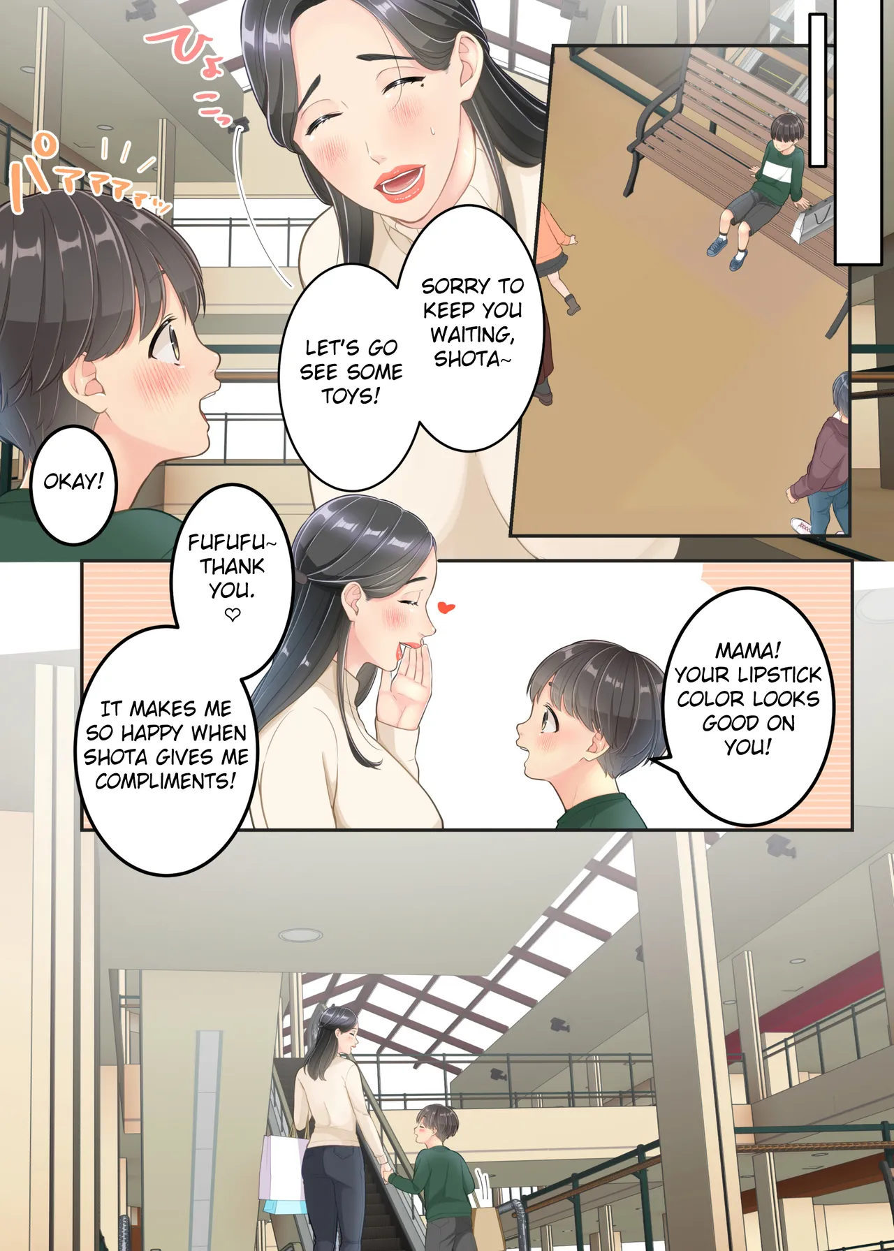 Boku no Mama to Takuhai no Onii-san ga. page 22 original parody - milf big breasts hentai manga - read online free