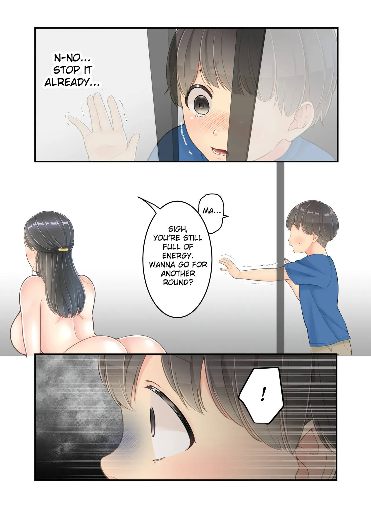 Boku no Mama to Takuhai no Onii-san ga. page 55 full