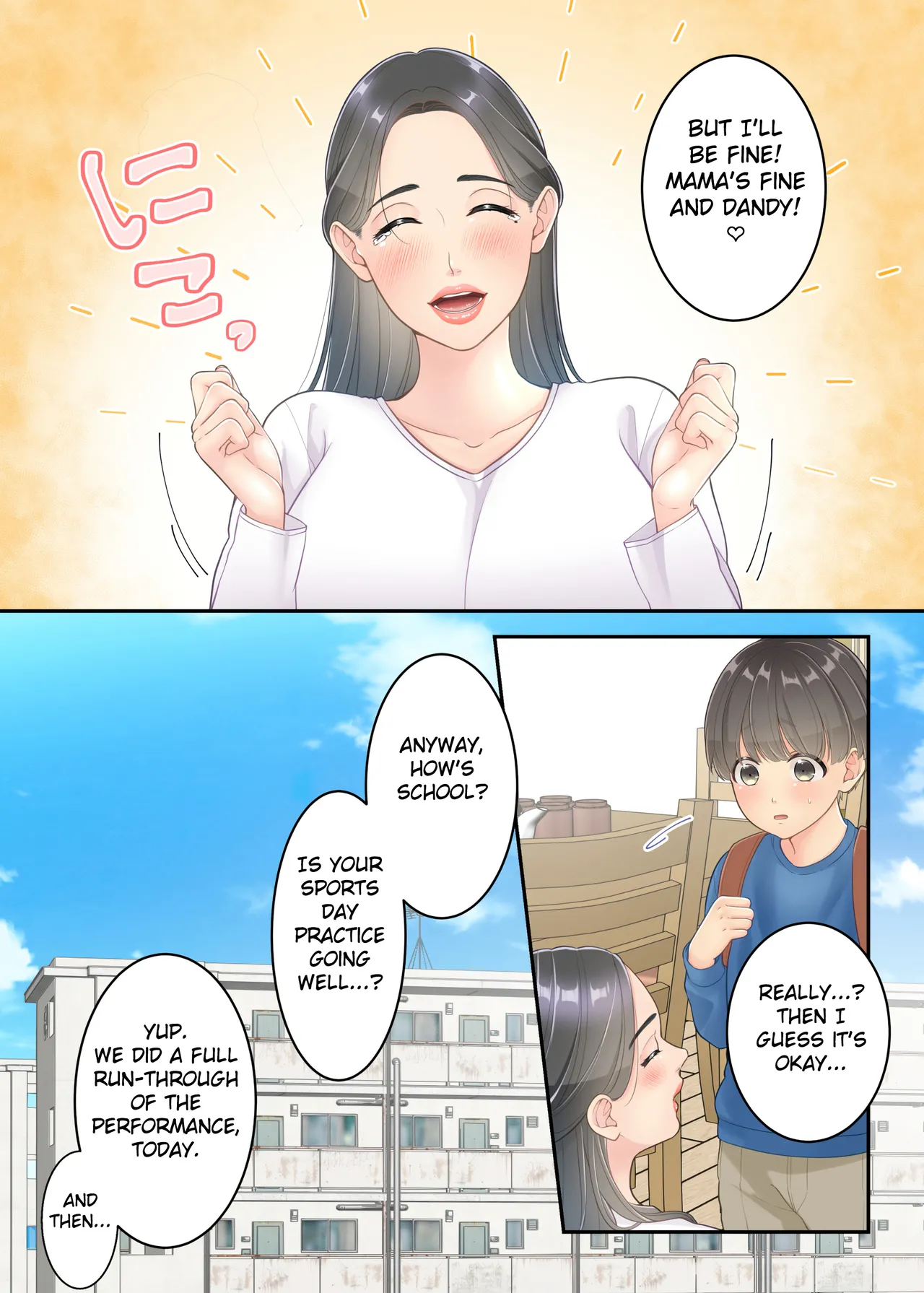 Boku no Mama to Takuhai no Onii-san ga. page 66 original parody - sole female sole male hentai manga - read online free