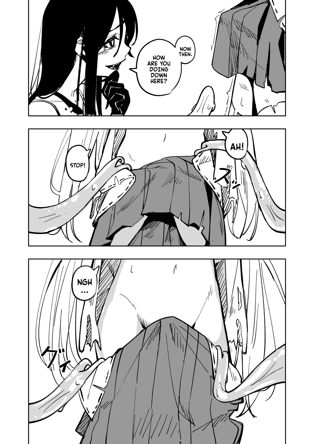 Mahou Shoujo Futanari Haiboku | Magical Girl Futanari Defeat page 19 original parody - full censorship twintails hentai manga - read online free