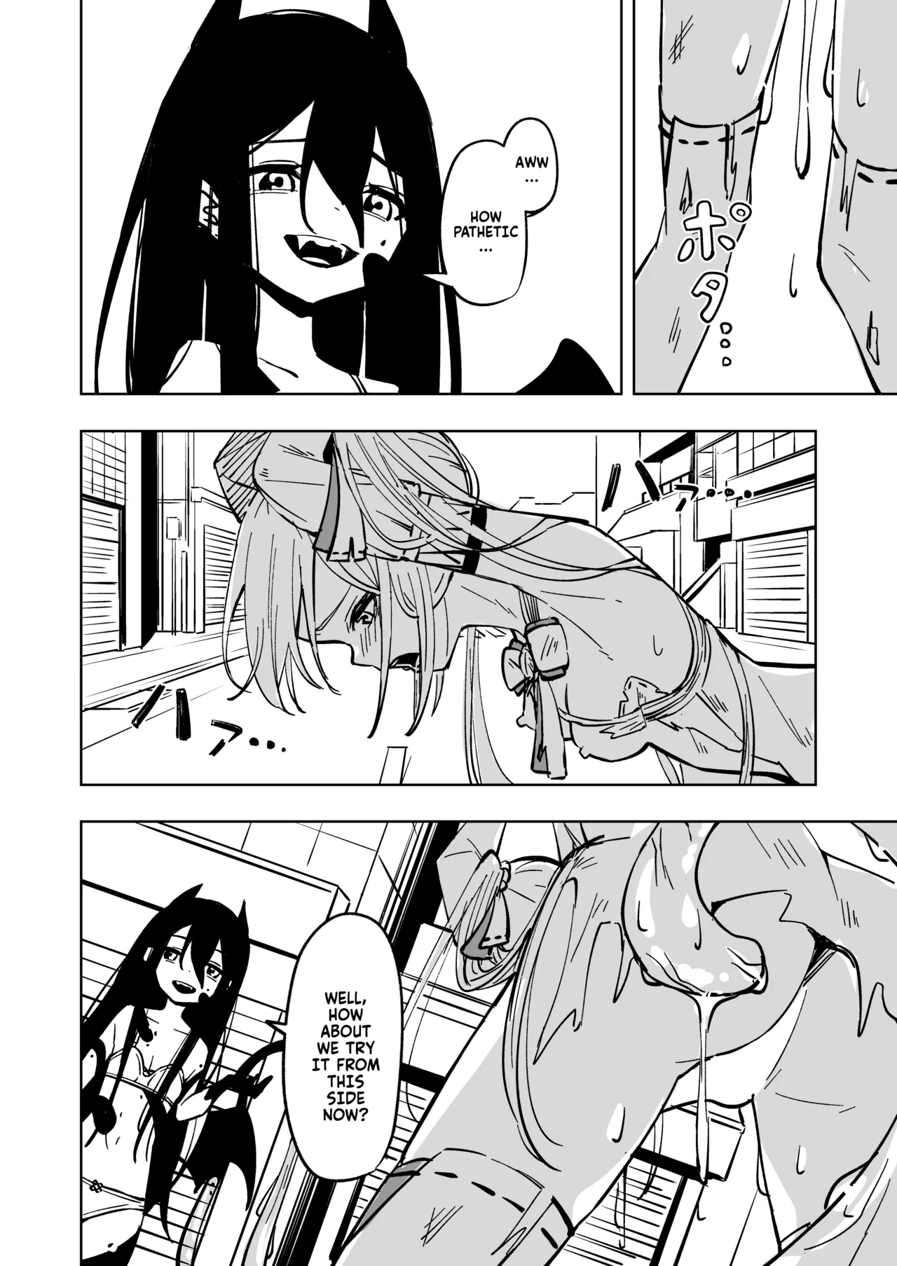 Mahou Shoujo Futanari Haiboku | Magical Girl Futanari Defeat page 26 original parody - full censorship twintails hentai manga - read online free