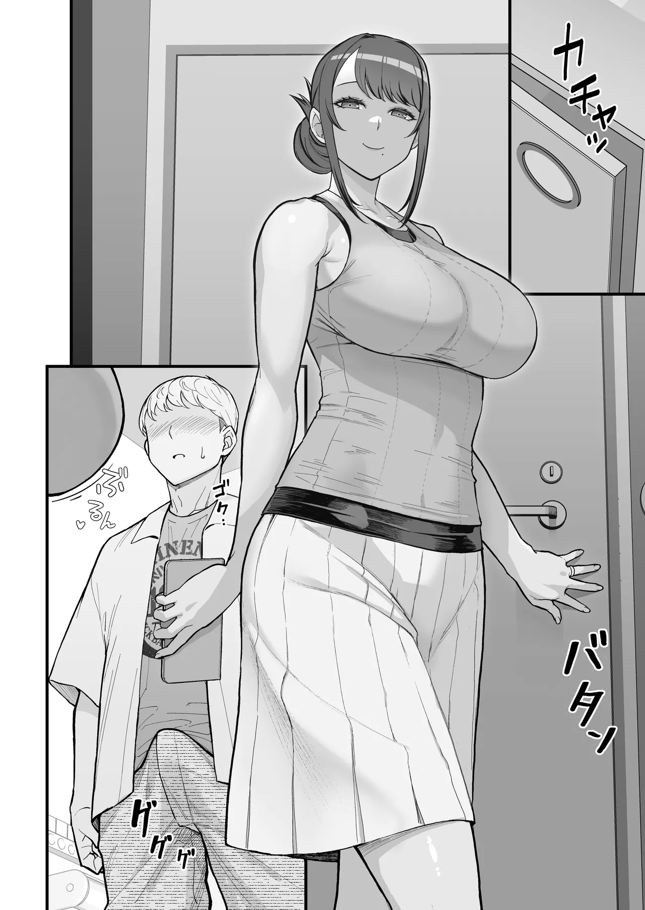 人妻の自宅に白昼訪問する本 page 23 featuring pinecone - milf big breasts hentai manga - read online free
