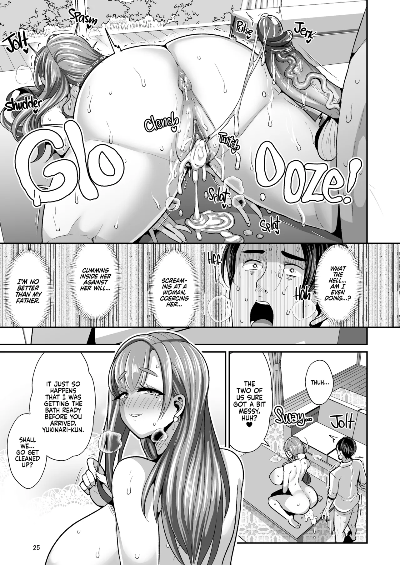 [Shinshunshantonshou (Bukatsu)] Yurufuwa Kyonyuu no Toshishita Mama to Aisaretakatta Oji-san no Ore |  Her, My Younger Well-Endowed Stepmom, and Me, a Sill Old Guy Who’s Only Ever Wanted to Be Loved [English] {2d-market.com} [Decensored] [Digital] page 27 original parody - sole female sole male hentai manga - read online free