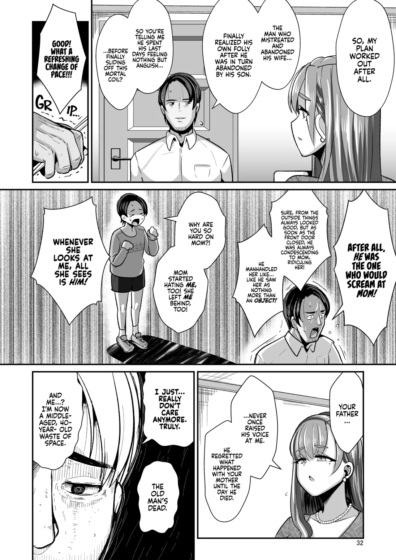 [Shinshunshantonshou (Bukatsu)] Yurufuwa Kyonyuu no Toshishita Mama to Aisaretakatta Oji-san no Ore |  Her, My Younger Well-Endowed Stepmom, and Me, a Sill Old Guy Who’s Only Ever Wanted to Be Loved [English] {2d-market.com} [Decensored] [Digital] page 34 original parody - sole female sole male hentai manga - read online free