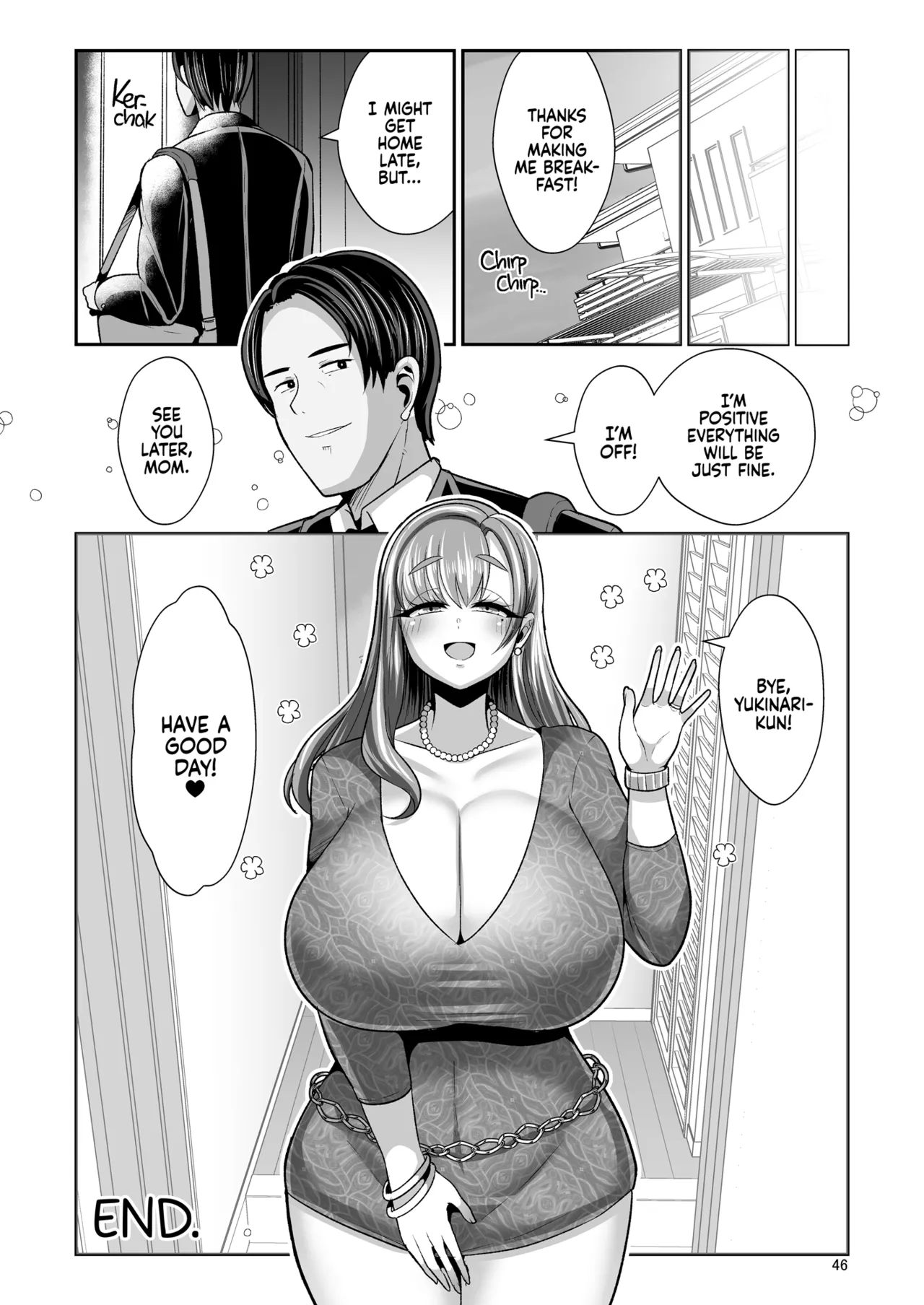 [Shinshunshantonshou (Bukatsu)] Yurufuwa Kyonyuu no Toshishita Mama to Aisaretakatta Oji-san no Ore |  Her, My Younger Well-Endowed Stepmom, and Me, a Sill Old Guy Who’s Only Ever Wanted to Be Loved [English] {2d-market.com} [Decensored] [Digital] page 48 original parody - inseki milf hentai manga - read online free
