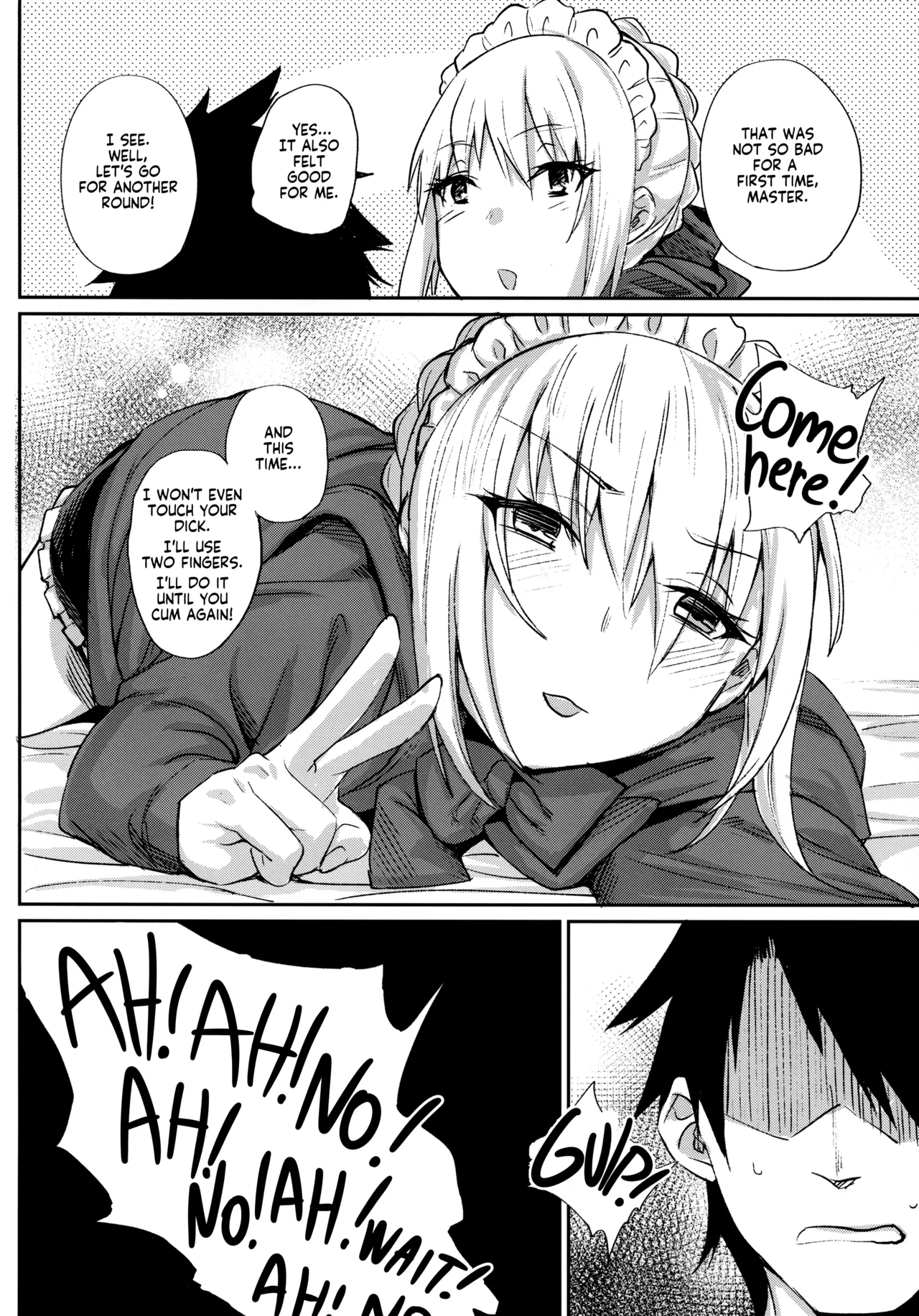 Goshujin-sama no Shitsukekata | How to discipline Master page 18 featuring gudao fate grand order parody - maid handjob hentai manga - read online free