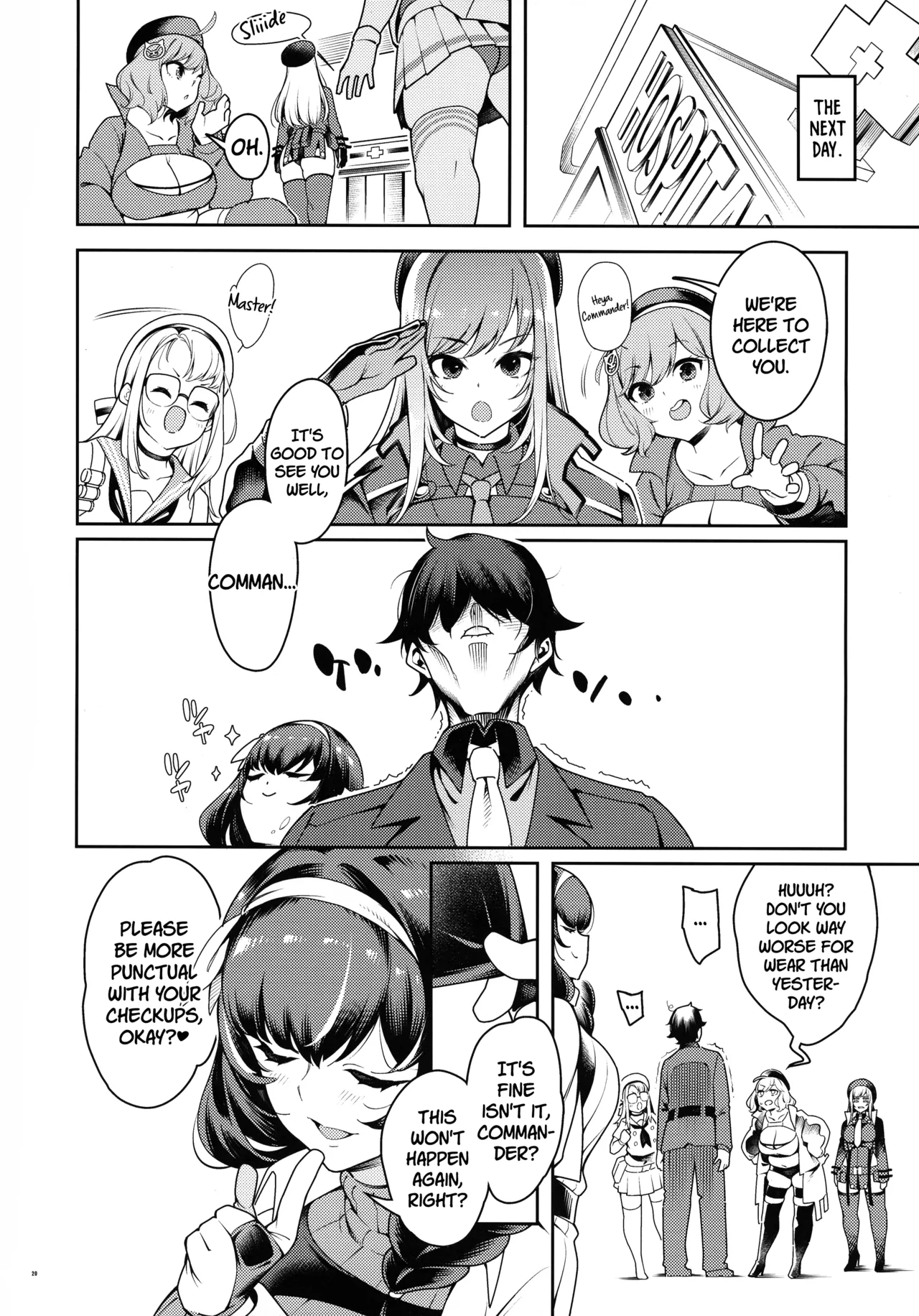 Ecchi de Bunny de Oisha-san | Naughty, Bunny and Doctor page 20 featuring shikikan goddess of victory nikke parody - sole female sole male hentai manga - read online free