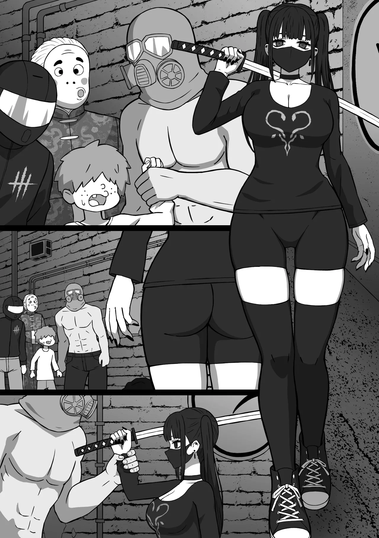 Koroshiya no Onee-san Zenpen page 24 original parody - big breasts sole female hentai manga - read online free