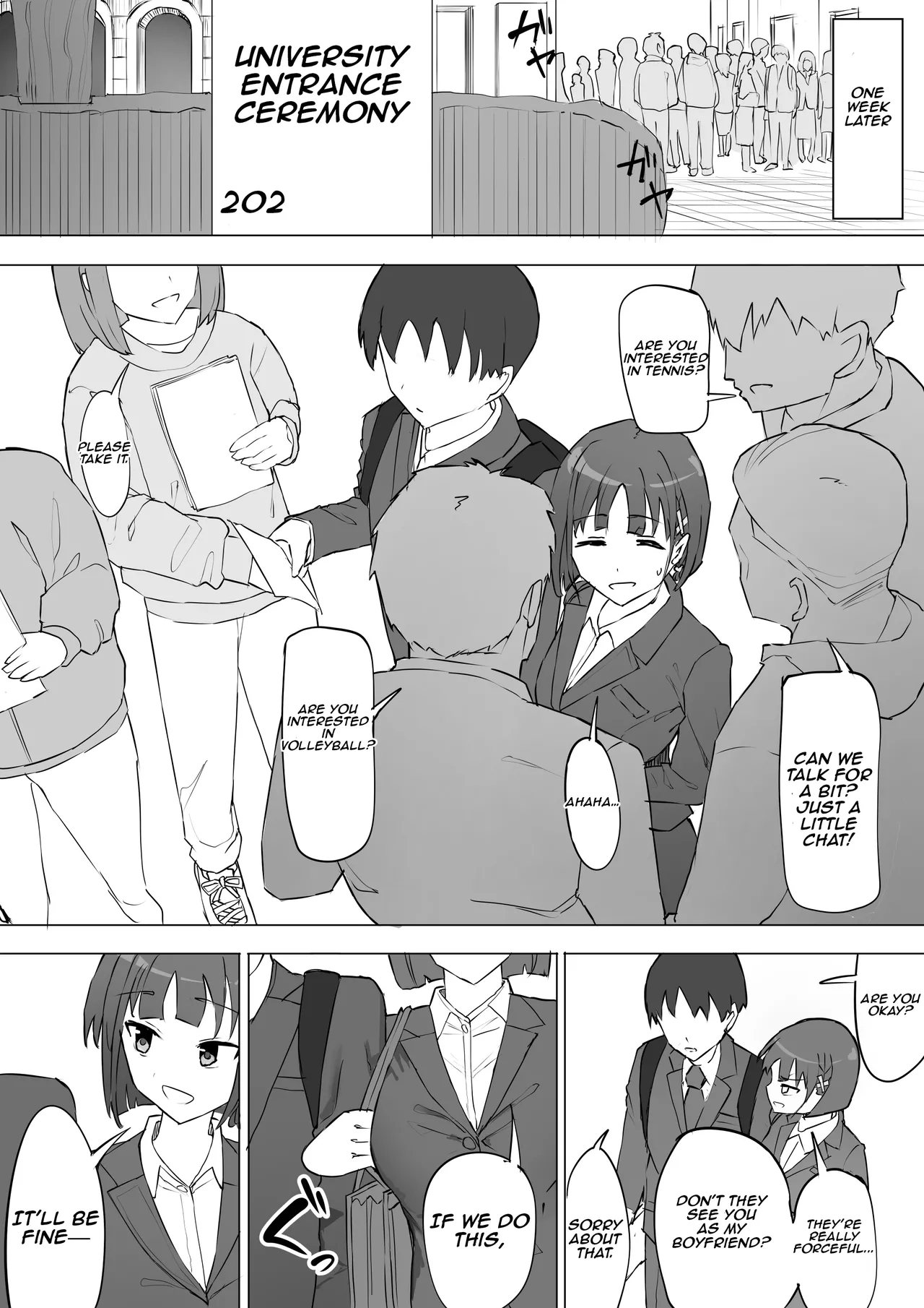 Osananajimi no Himitsu 2 | My childhood friend's secret 2 page 11 original parody - sole female nakadashi hentai manga - read online free