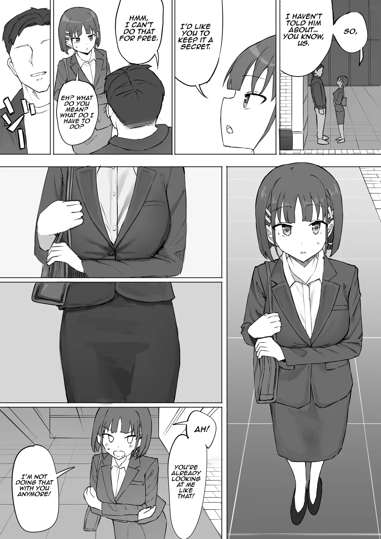 Osananajimi no Himitsu 2 | My childhood friend's secret 2 page 15 original parody - kissing big breasts hentai manga - read online free
