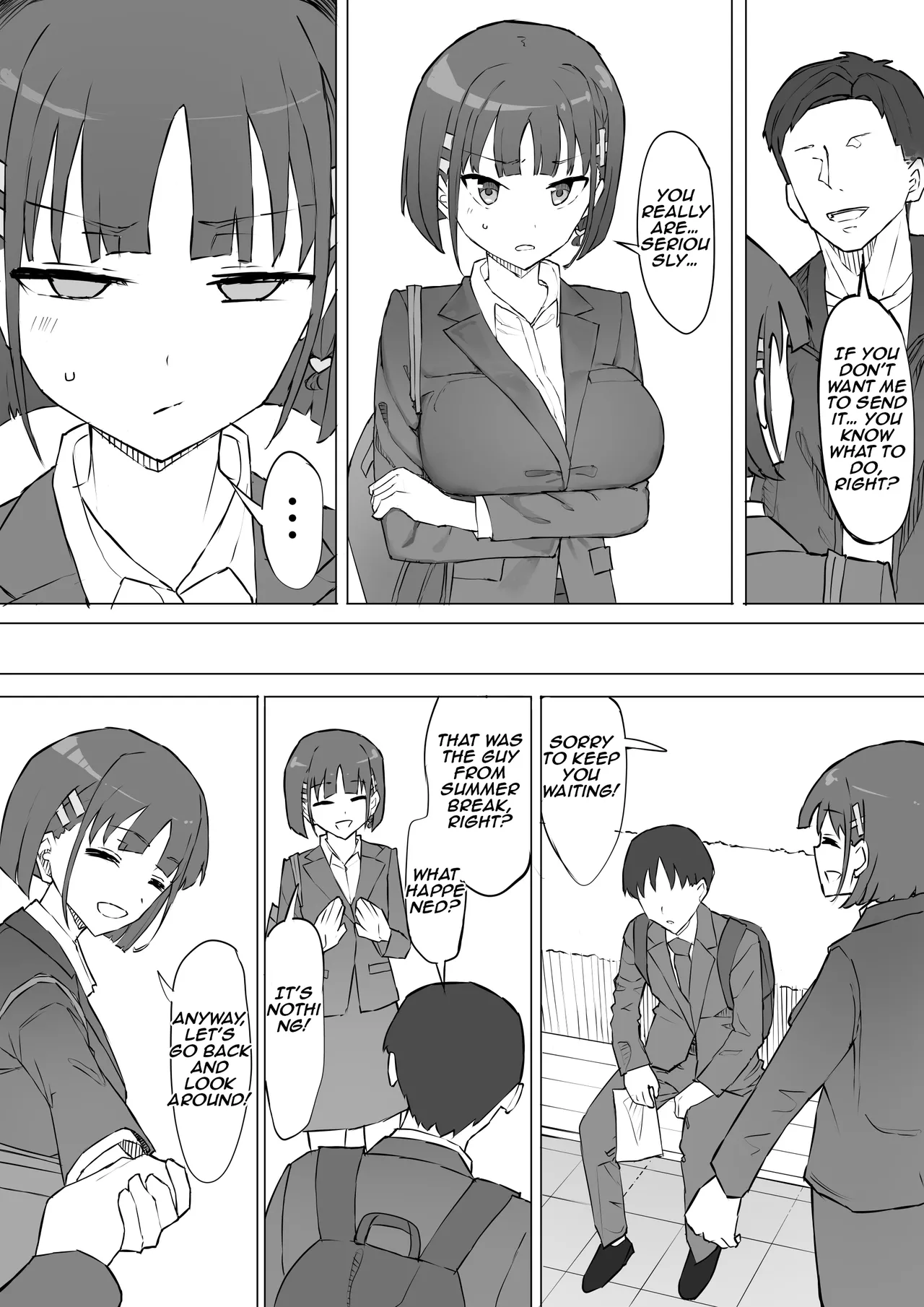 Osananajimi no Himitsu 2 | My childhood friend's secret 2 page 17 original parody - sole female nakadashi hentai manga - read online free