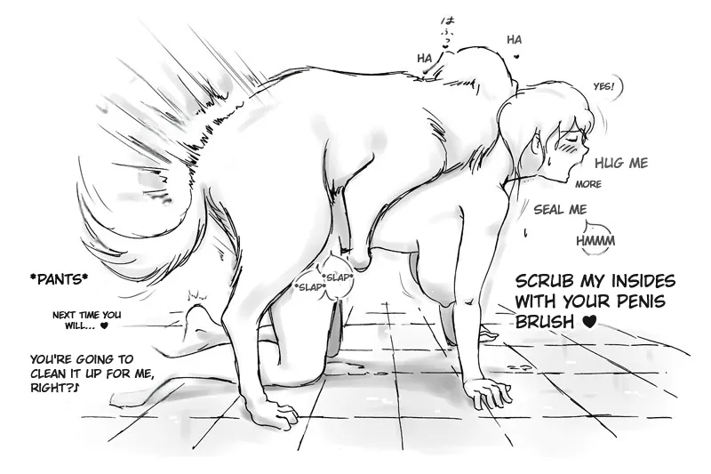Dog LOVE Life page 37 original parody - dog bestiality hentai manga - read online free
