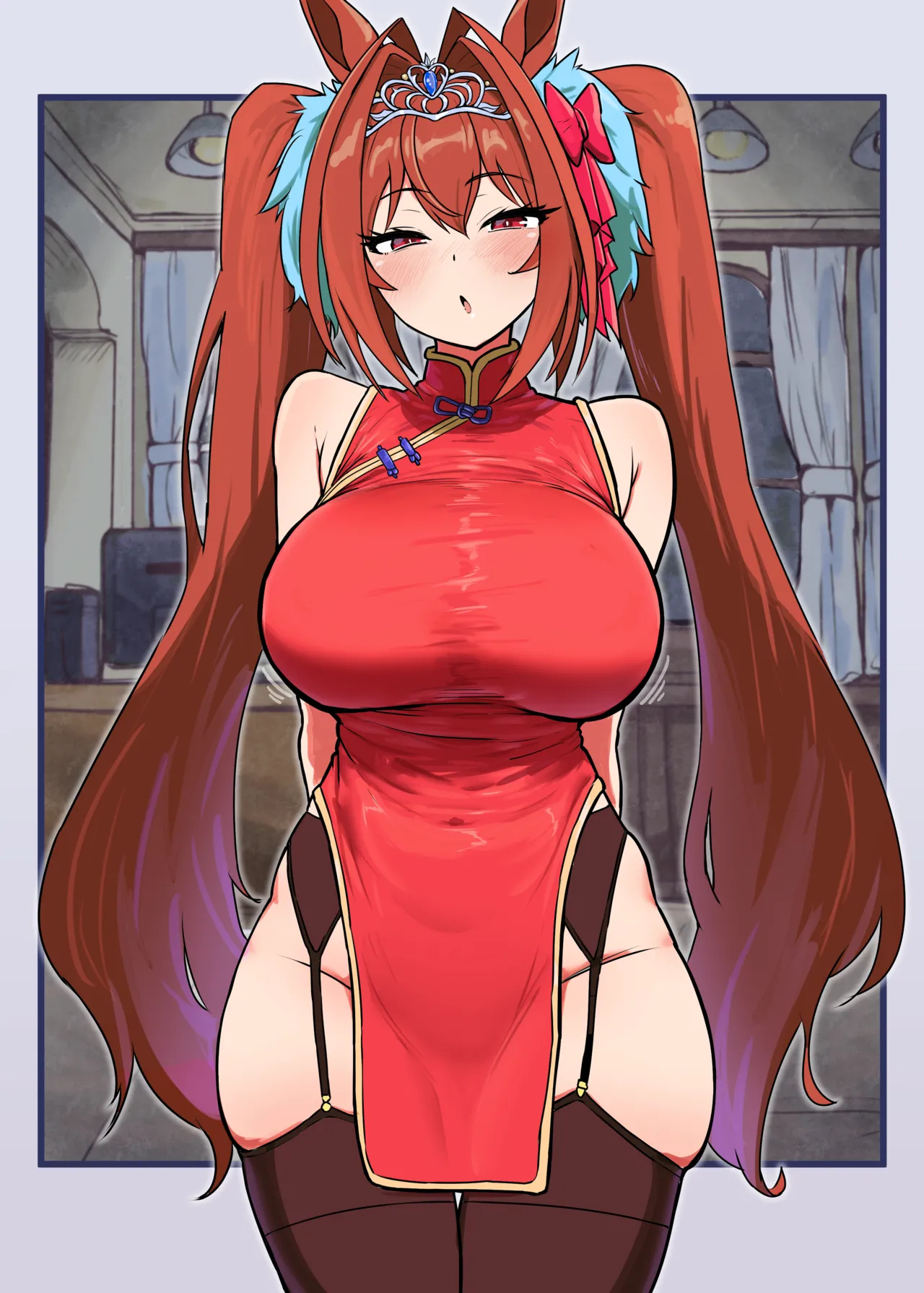 ooichu【大和】 page 9 featuring daiwa scarlet uma musume pretty derby parody - sole female sole male hentai manga - read online free