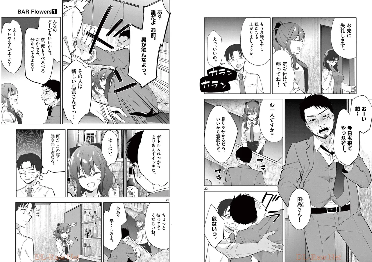 BAR Flowers Volume 1 page 14 - big breasts story arc hentai manga - read online free