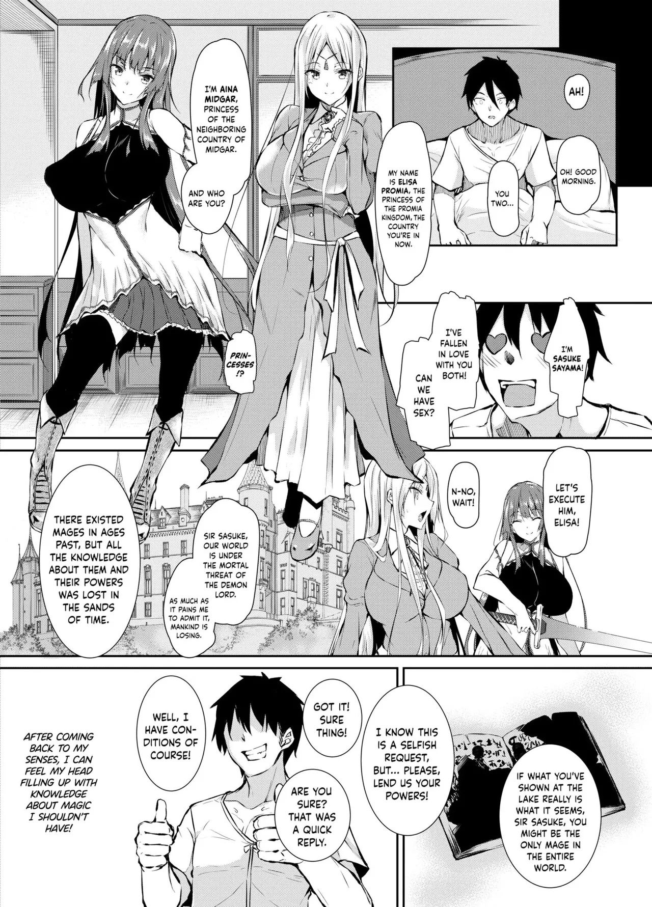 Became a Mage in Another World page 26 - rough translation out of order hentai manga - read online free