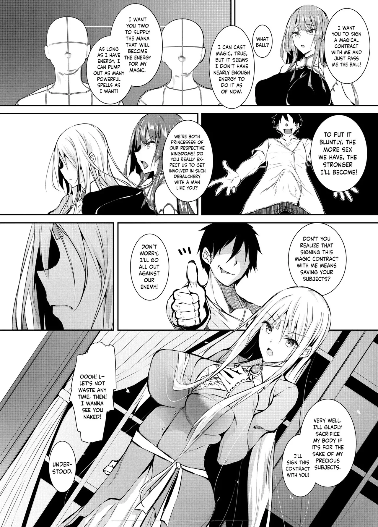 Became a Mage in Another World page 31 - out of order rough translation hentai manga - read online free