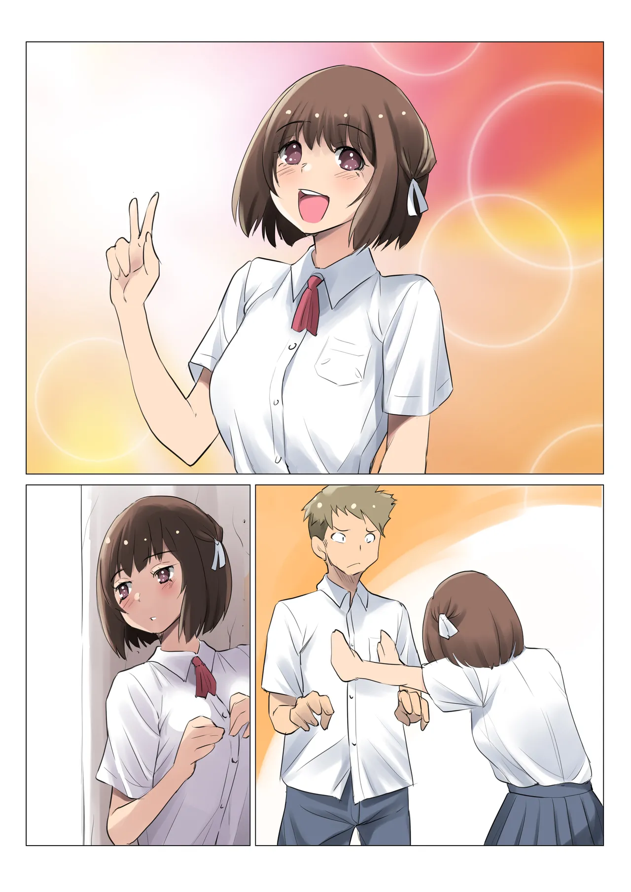 Netorare Tagari 01 - I want to be NTR page 55 original parody - big breasts group hentai manga - read online free