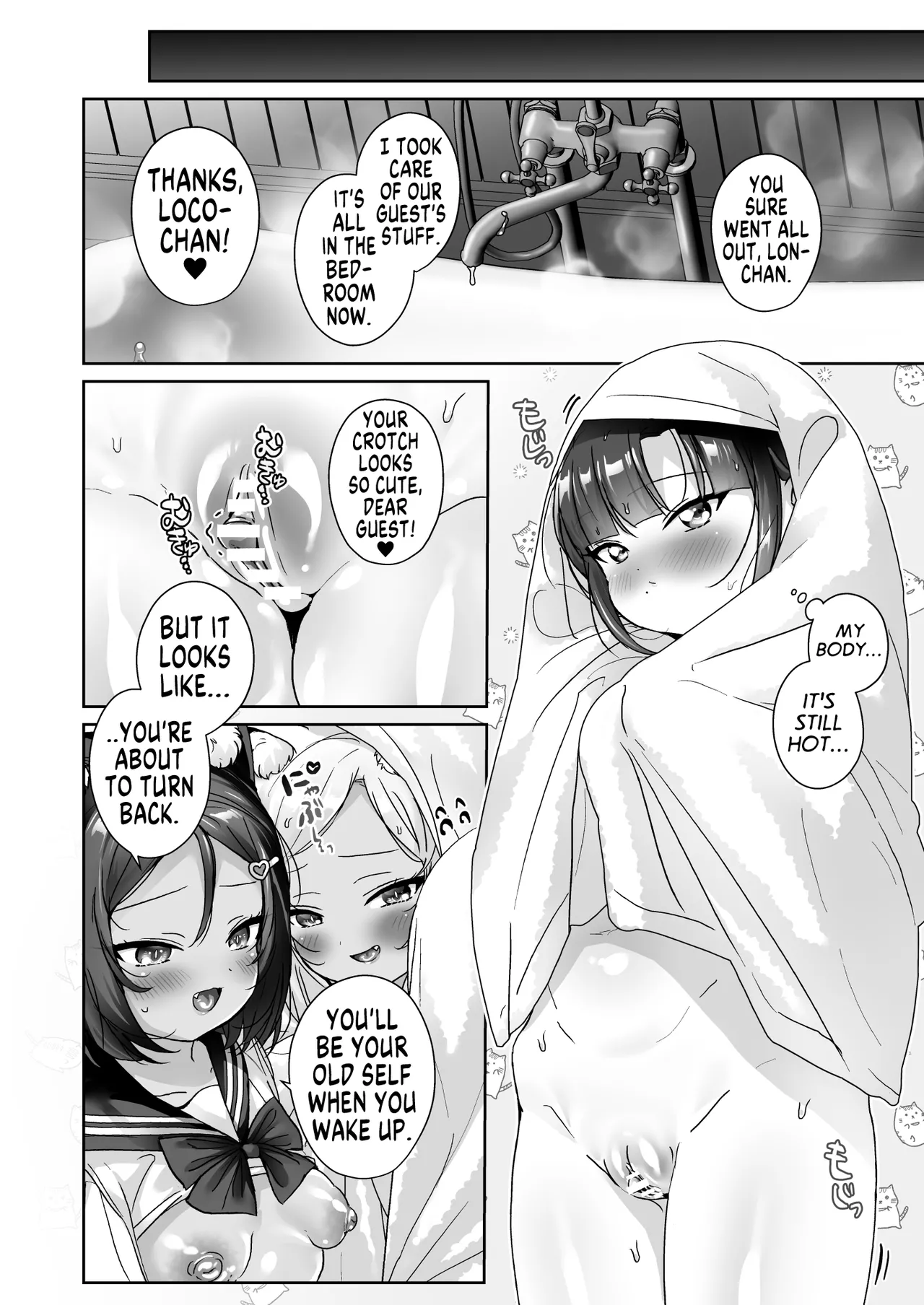 [Koko de Chikubi o Hitotsumami (Juurouta)] Shoujo Ochi -Ron-chan to Hajimete Course- | Falling for Being a Girl: My First Session With Lon-chan [English] [GTF] [Digital] page 54 original parody - pantyhose yuri hentai manga - read online free