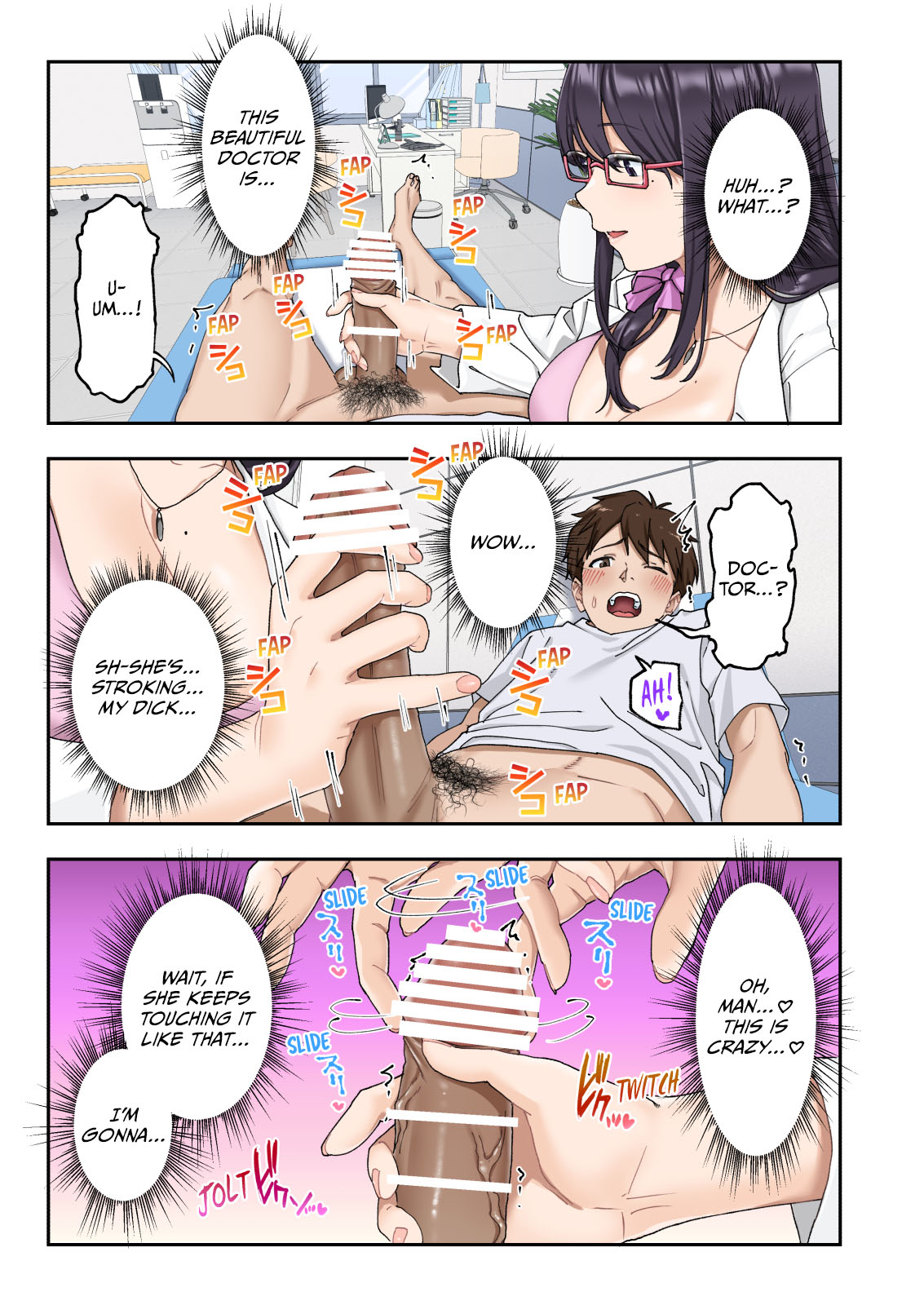 Sourou Kokufuku Clinic | Quick-Shot Therapy Clinic page 22 - handjob kissing hentai manga - read online free