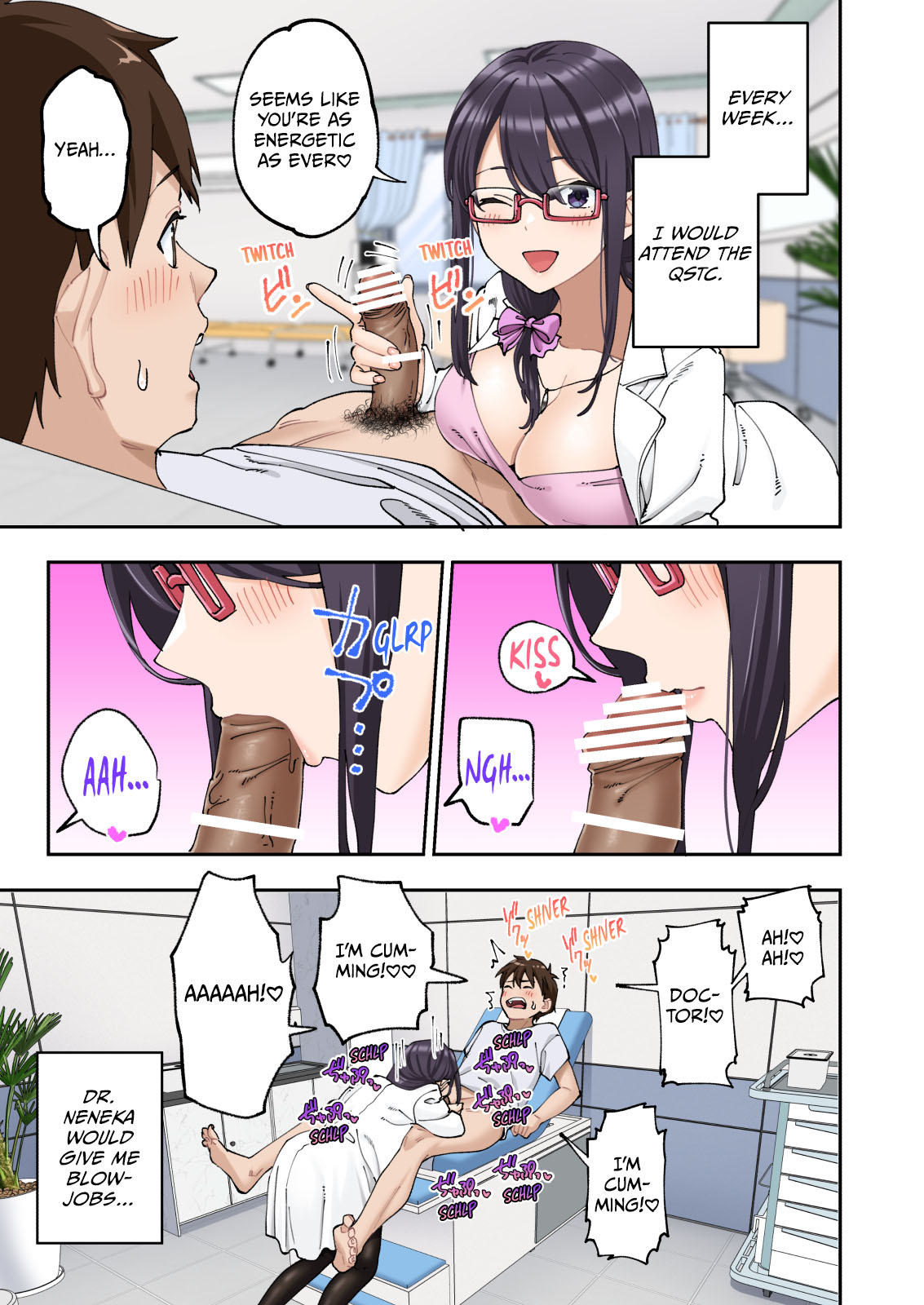 Sourou Kokufuku Clinic | Quick-Shot Therapy Clinic page 56 - handjob kissing hentai manga - read online free