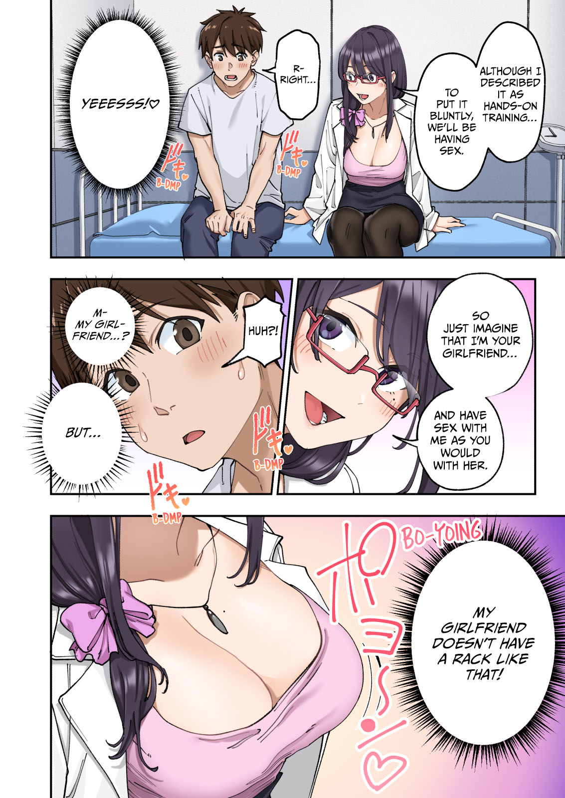 Sourou Kokufuku Clinic | Quick-Shot Therapy Clinic page 63 - handjob kissing hentai manga - read online free