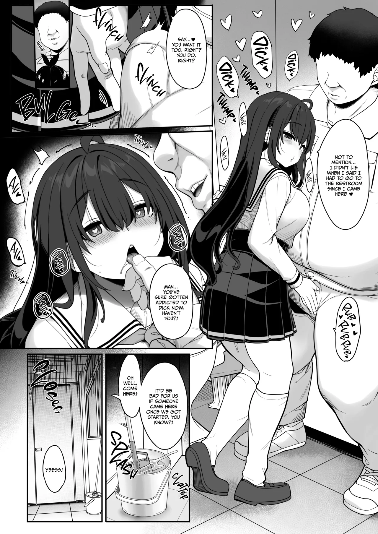 [Kirintei (Kirin Kakeru)] Tanetsuke Oji-san no Hikikomori Love Love Seikyouiku 2 Gakki ~Gakkou Hen~ | The Seed-Planting Old Man's Lovey-dovey Sexual Training of a Shut-in 2 [English] [Omega Scans] [Digital] page 14 original parody - sole female sole male hentai manga - read online free