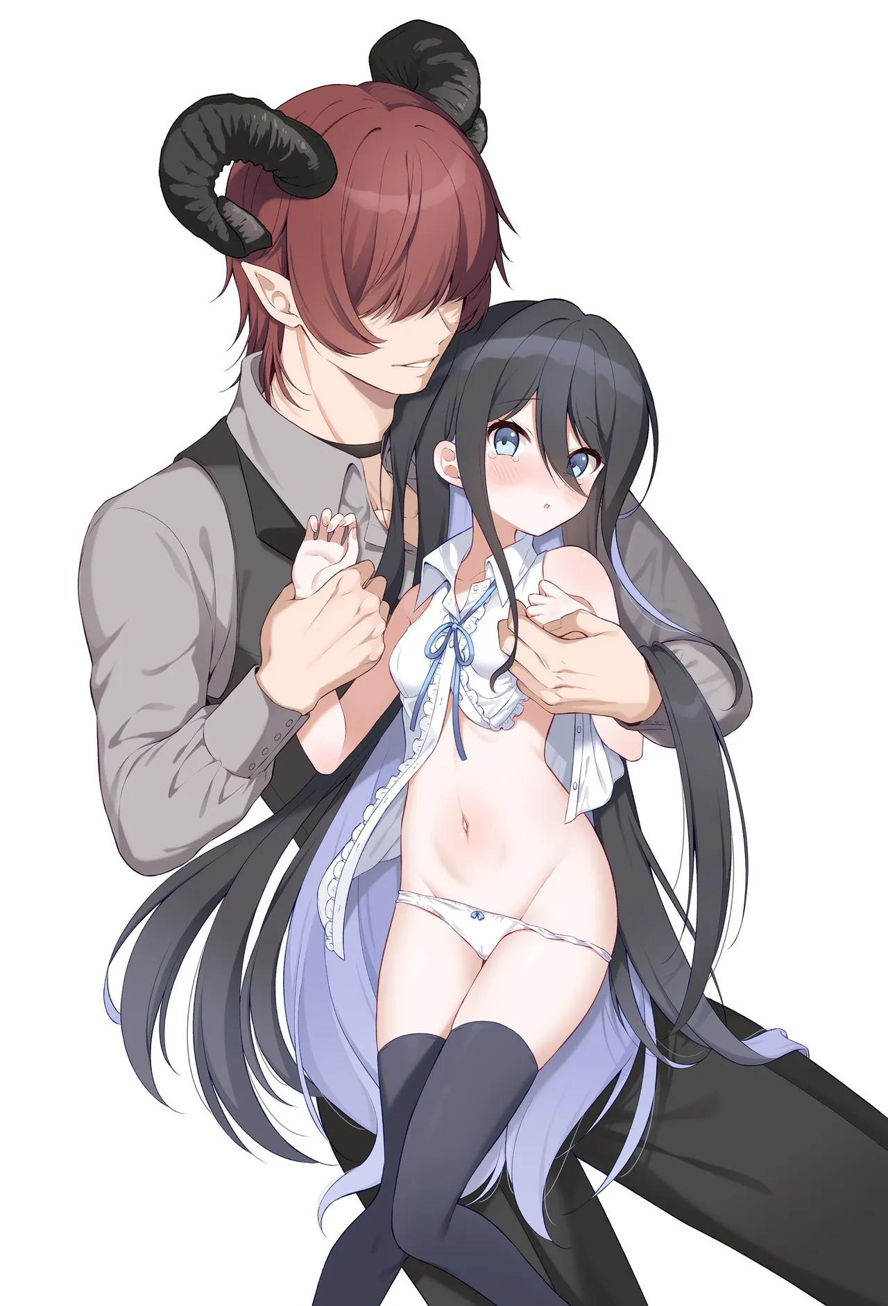 Haramase Akuma to Muku no Mahoutsukai - The impregnation demon and the innocent wizard. page 67 original parody - sole female sole male hentai manga - read online free