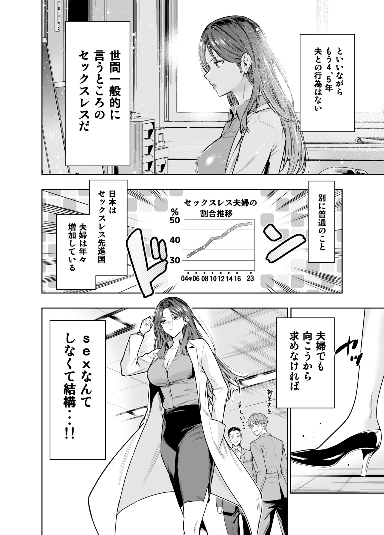 サレ妻女医の逆NTR診察 - Page 5