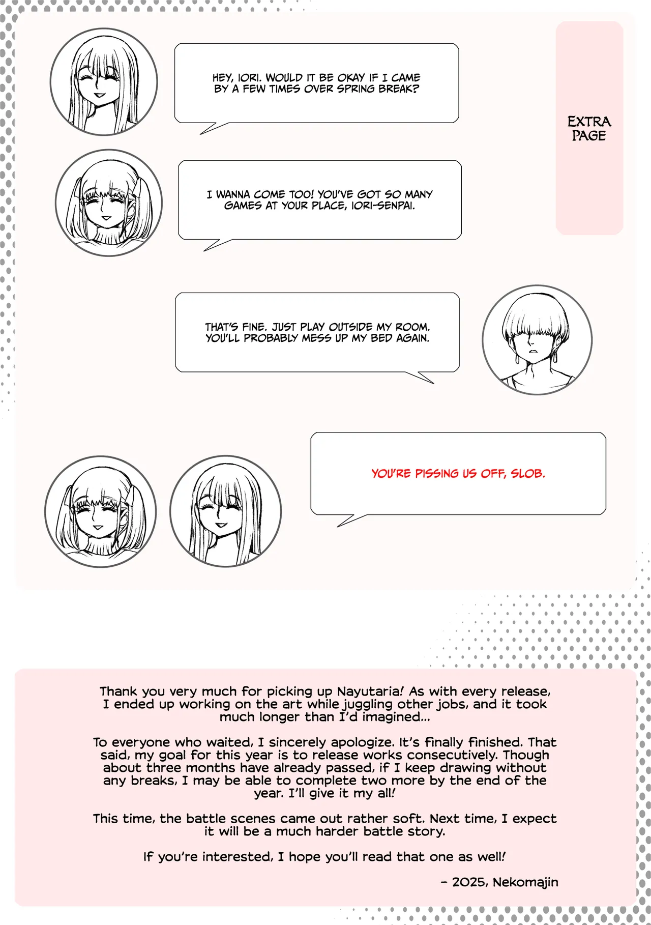 Nayutaria page 27 original parody - yuri big breasts hentai manga - read online free