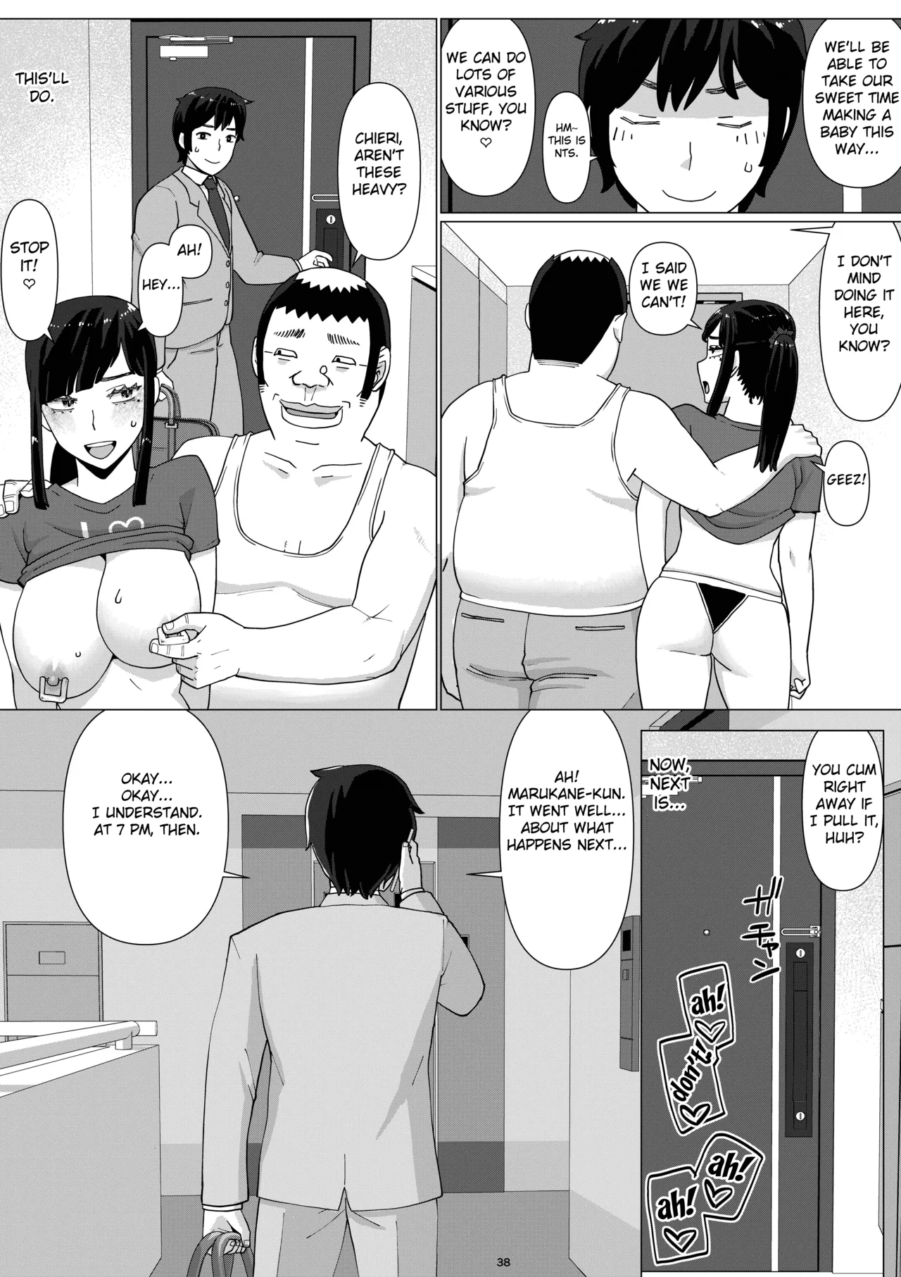 [Jigoku no Nyanko] Chieri-san wa Makerarenai! 3 -Otto Kounin de Dare no Seishi demo Jusei suru Hentai Benki Zuma- Dai 4-kan [English] [Fated Circle] page 42 original parody - big breasts piercing hentai manga - read online free