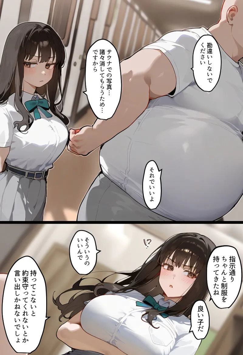 [Netorareru Tamashigi no Itteki] Boku no bakunyu gakkyu iin-cho to okasan (37) ga tomodachi no tanetsuke oyaji ni netora re harama sa reru hanashi [netorare kon'yoku sauna] [AI Generated] page 168 - big penis big breasts hentai manga - read online free