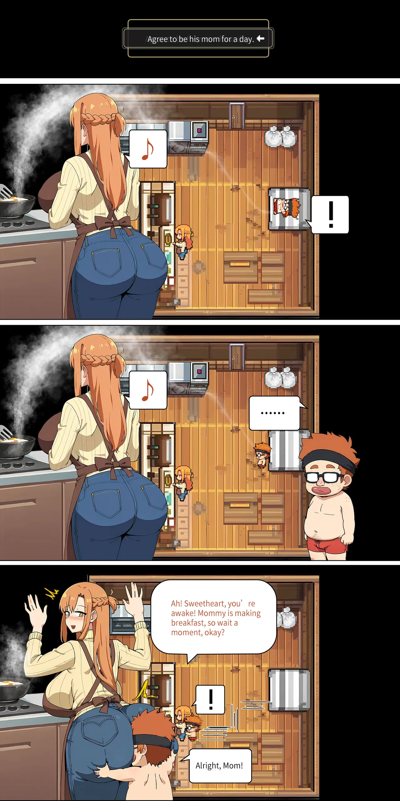 Asuna family 1-33 page 195 featuring yui sword art online parody - milf big breasts hentai manga - read online free