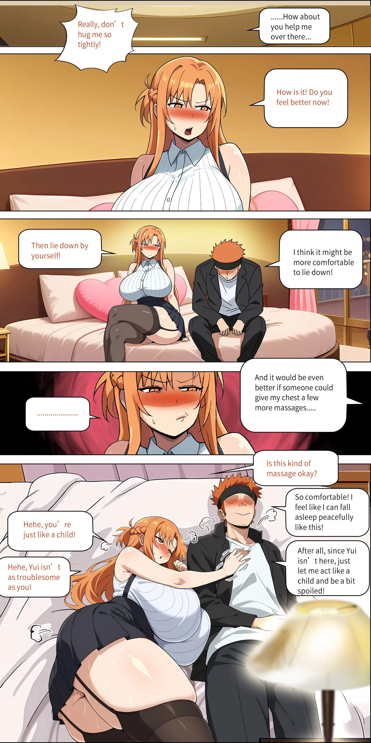 Asuna family 1-33 page 304 featuring asuna yuuki sword art online parody - full color big breasts hentai manga - read online free